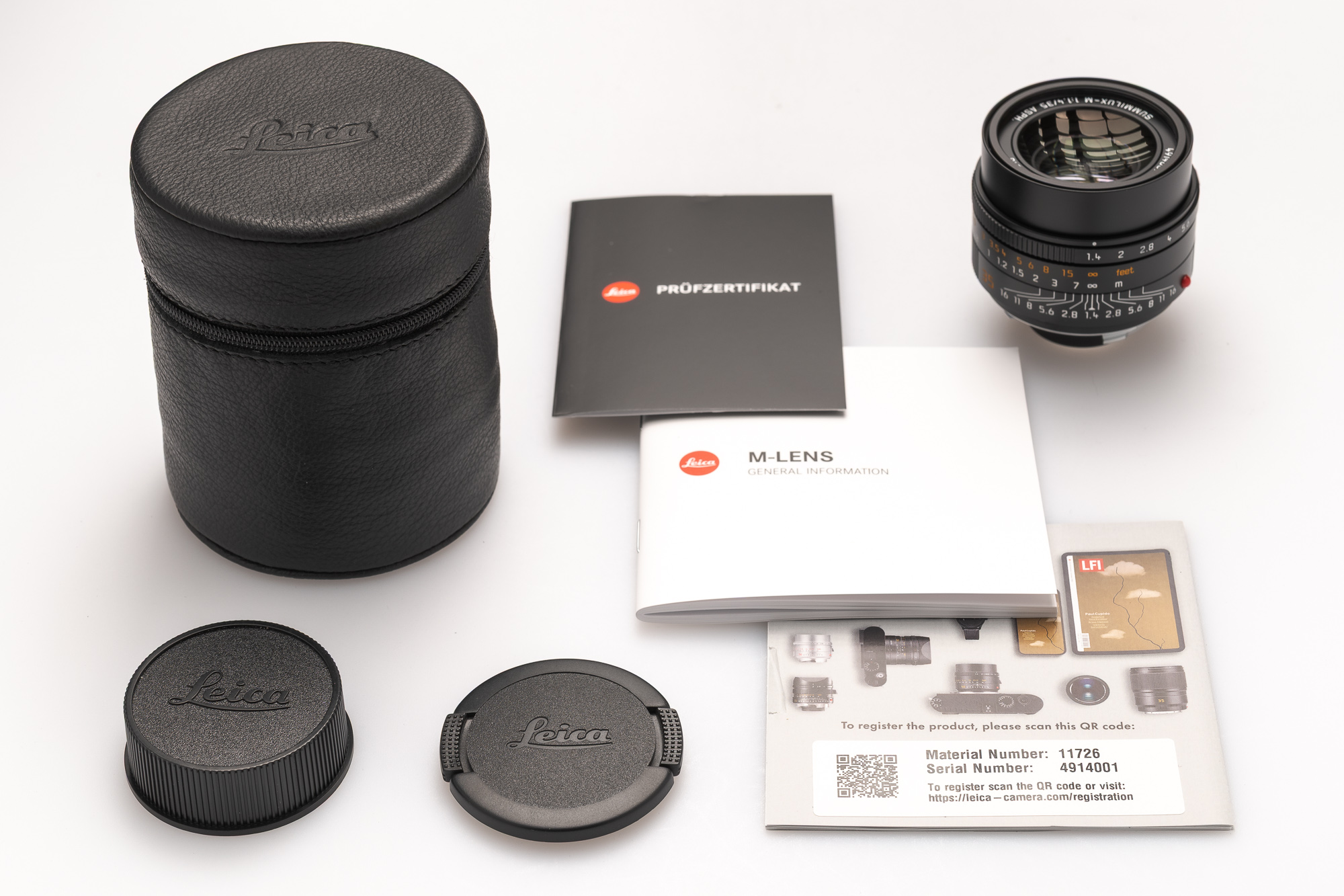 Leica 35mm Summilux-M f/1.4 ASPH, Black Anodized Leica 35mm Summilux-M f/1.4 ASPH, Black Anodized