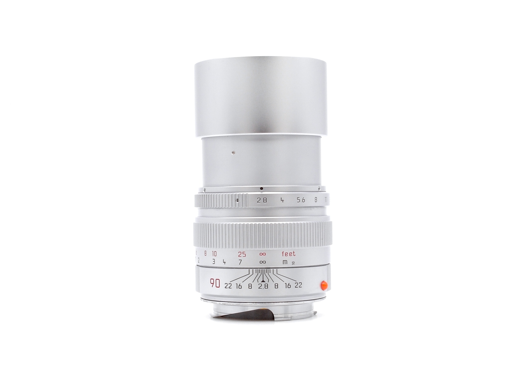 Leica Elmarit-M 2.8/90mm silver chrome