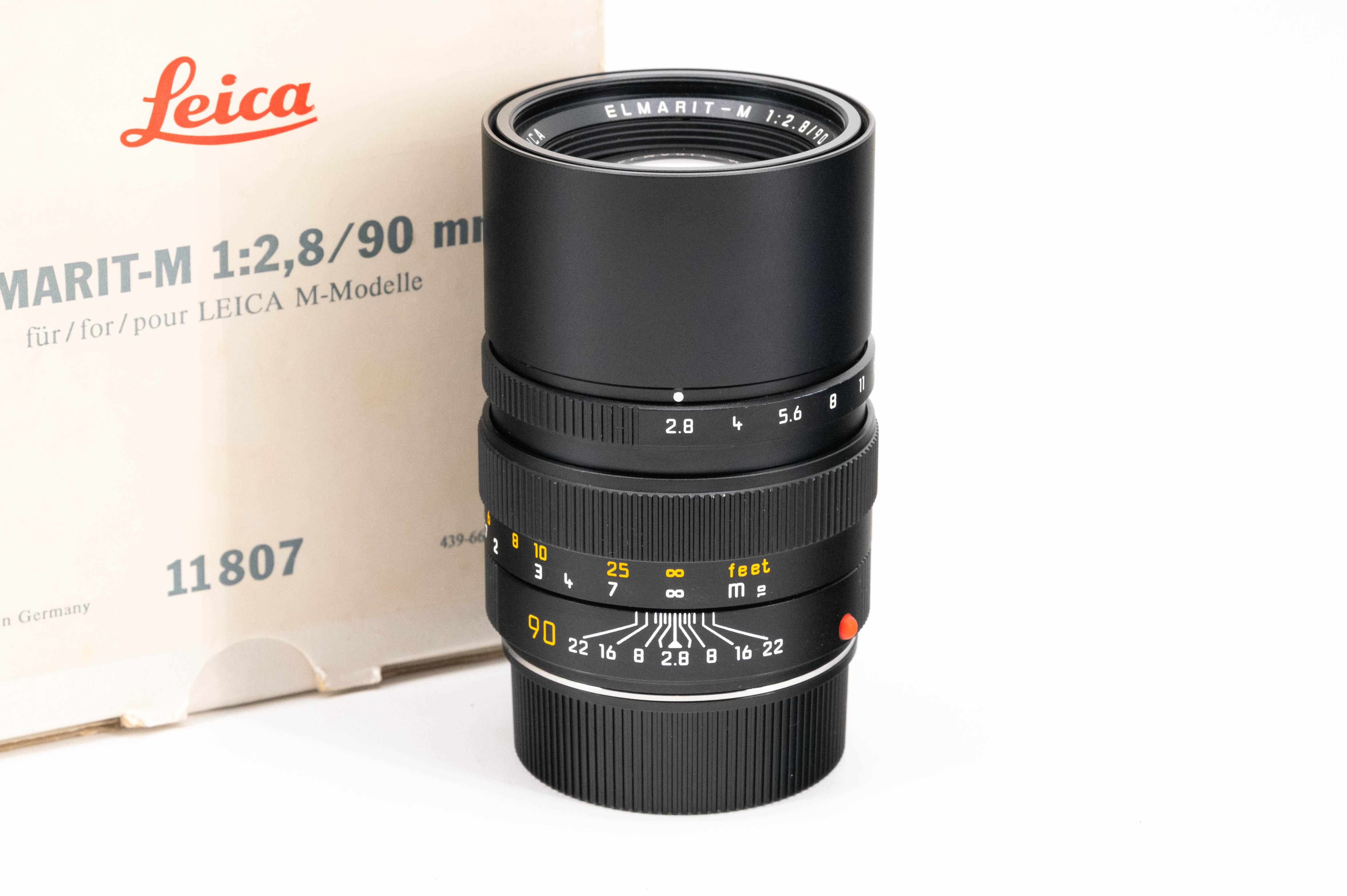 Leica Elmarit-M 90mm f/2.8 11807