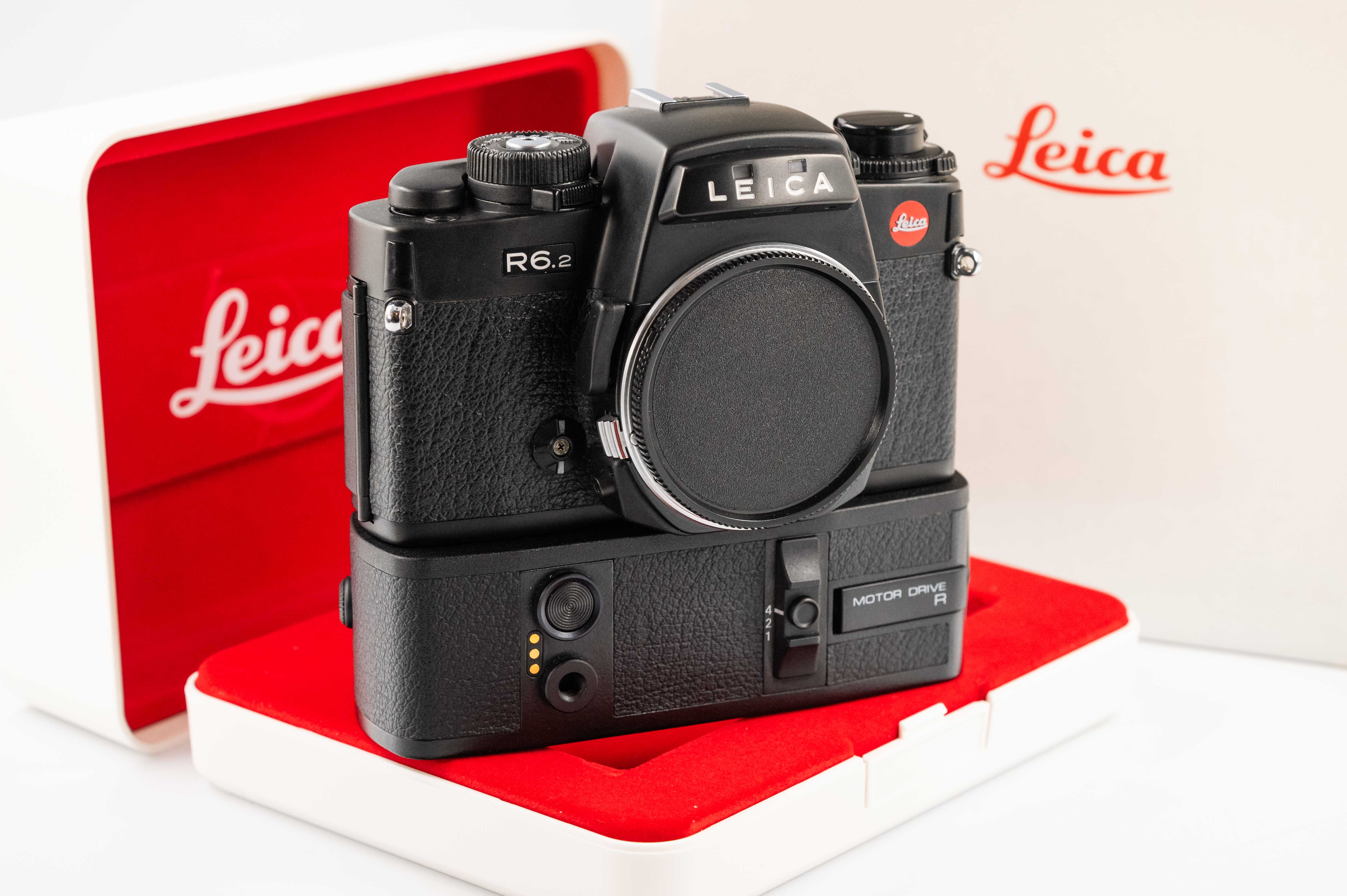 Leica R6.2 Black with Motor-Drive R 10074