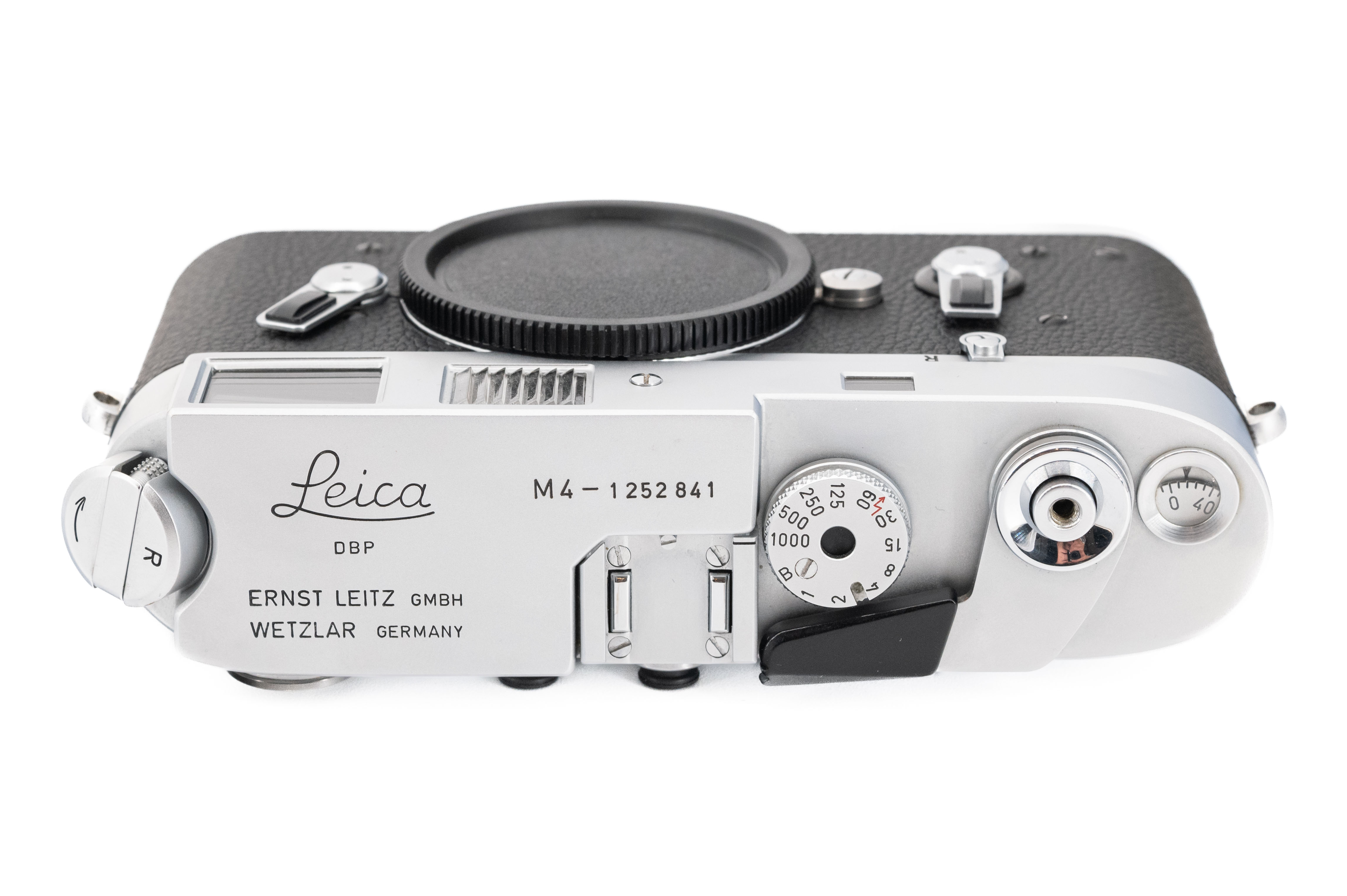 Leica M4 Silver Chrome with M-A Finder Upgrade 10400