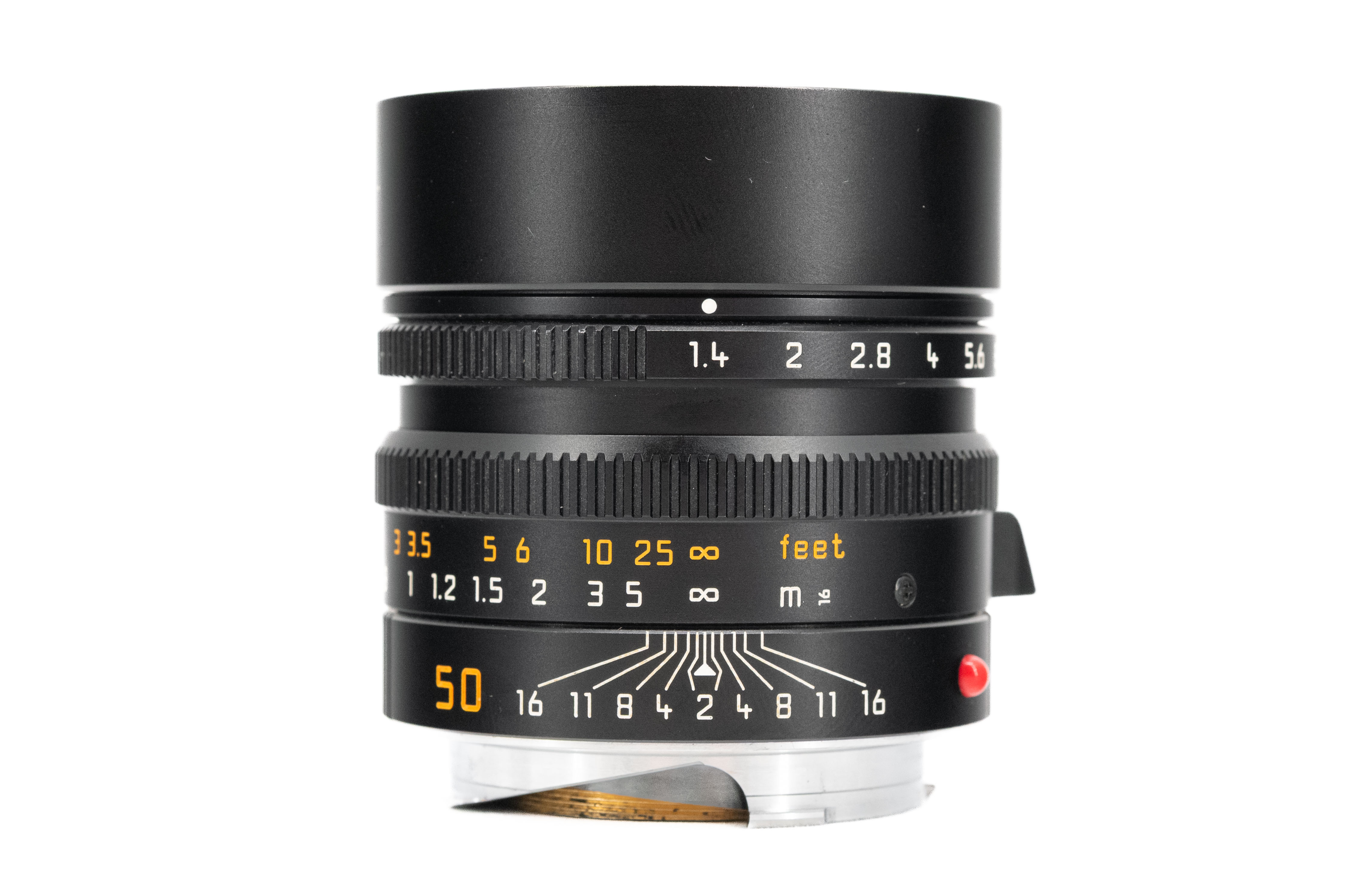 Leica Summilux-M 50mm f/1.4 ASPH Black Anodised 11891