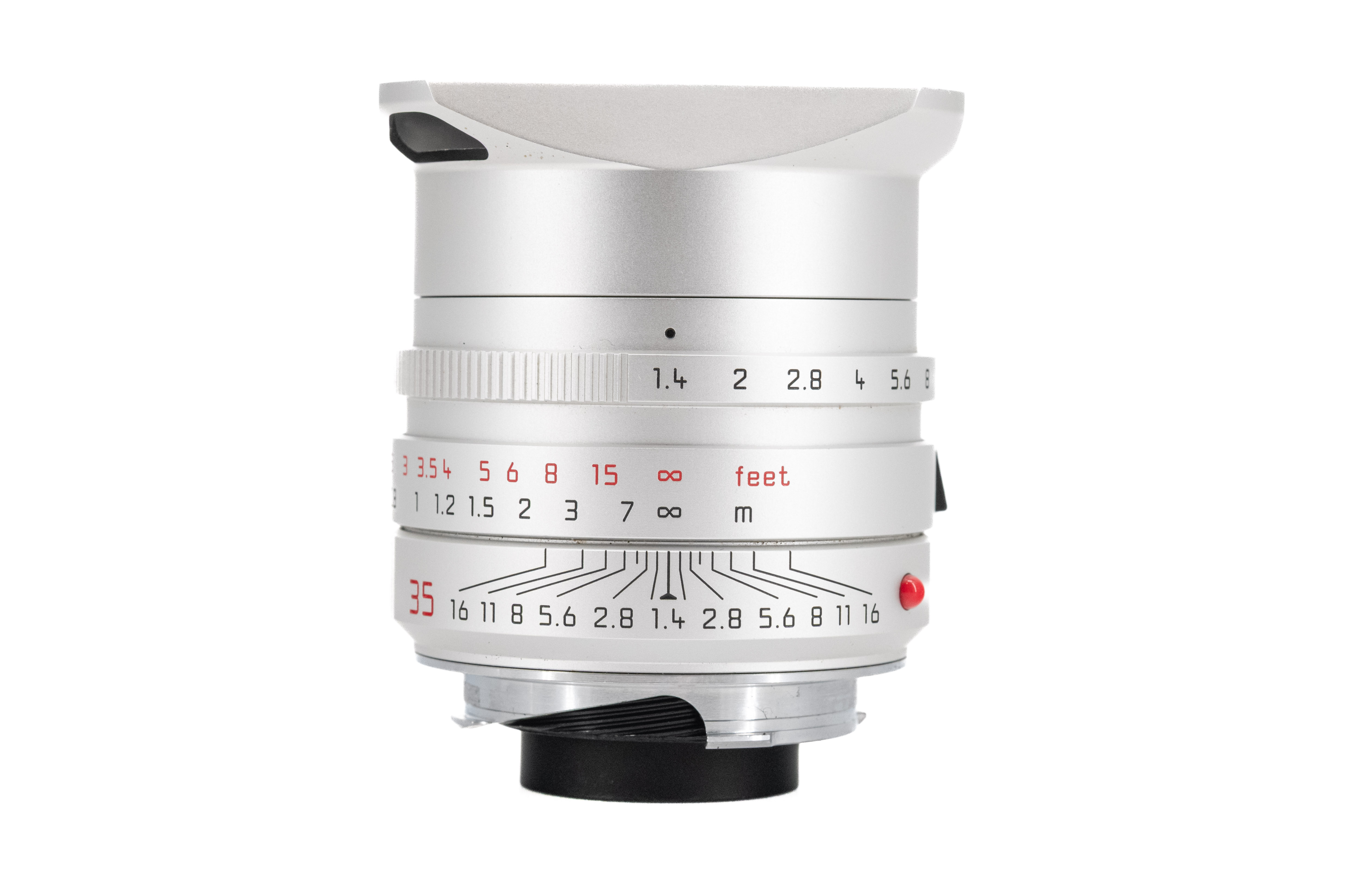 Leica Summilux-M 35mm f/1.4 ASPH FLE Silver Anodised 11675