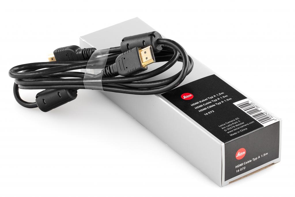 Leica 16072 HDMI cable typ A 1,5m - like new with full guarantee