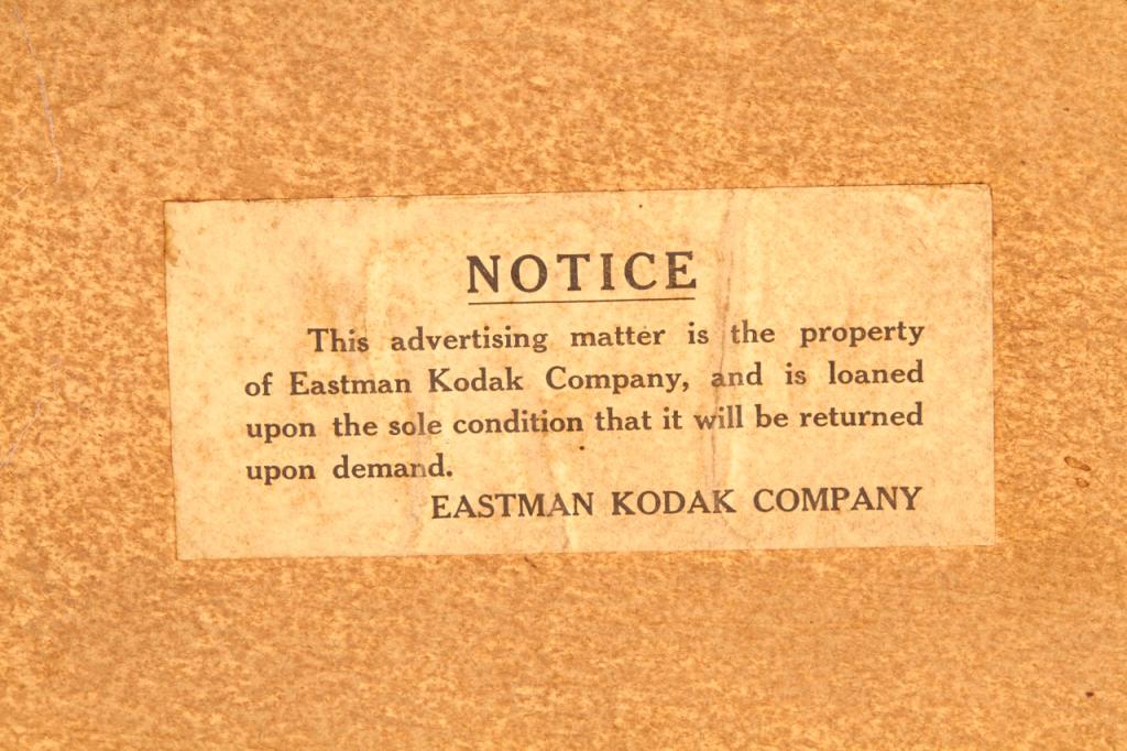 Kodak Advertisement for Vest-Pocket Kodak Advertisement for Vest-Pocket