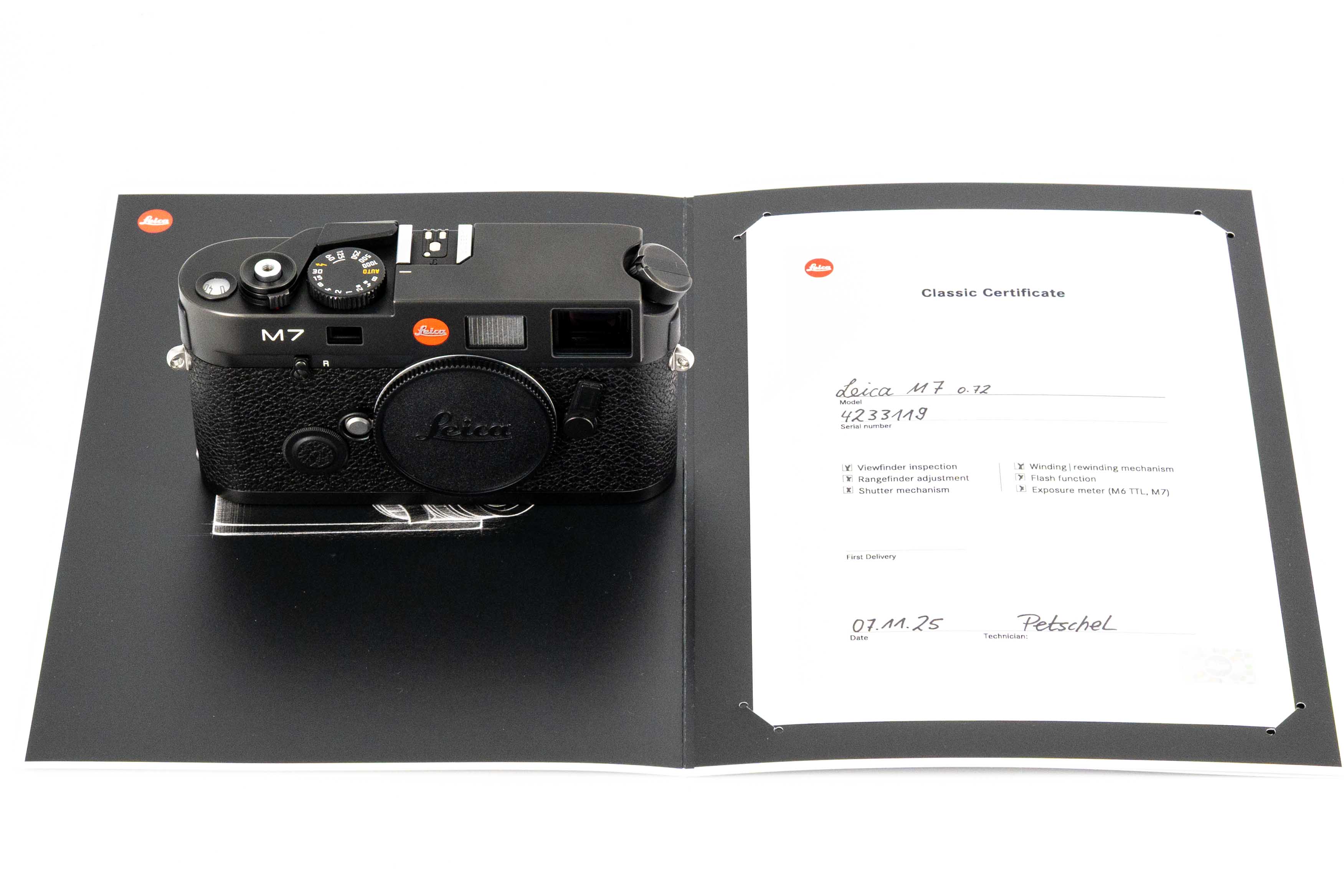 M7 0.72, schwarz verchromt