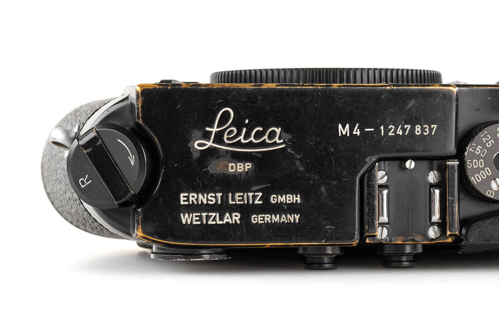 Leica M4 black paint
