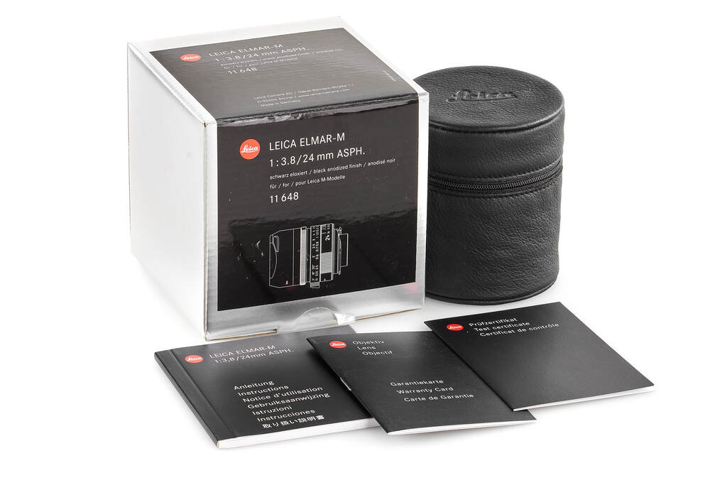 Leica Elmar-M 11648 3,8/24mm ASPH. black 6-bit