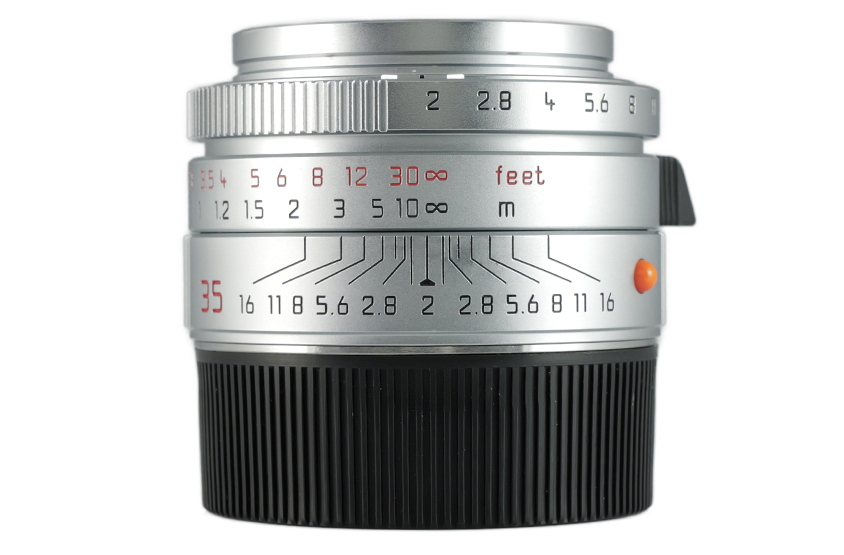 Leica Summicron-M 2/35 mm ASPH. silver chrome-plated 6Bit 11674