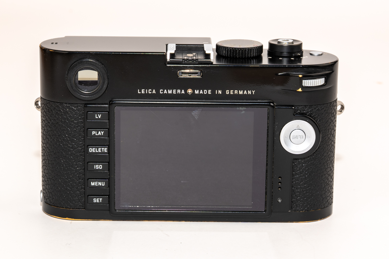 Leica M (Typ 240), schwarz lackiert
