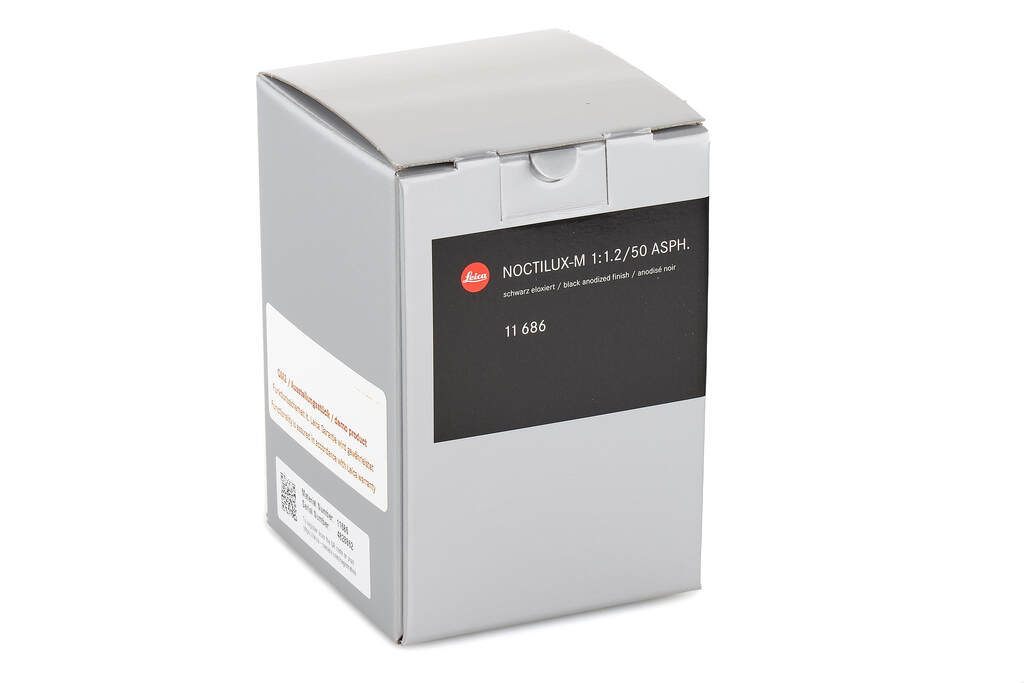 Leica Noctilux-M 11686 1,2/50mm black ASPH - like new with 2 years guarantee