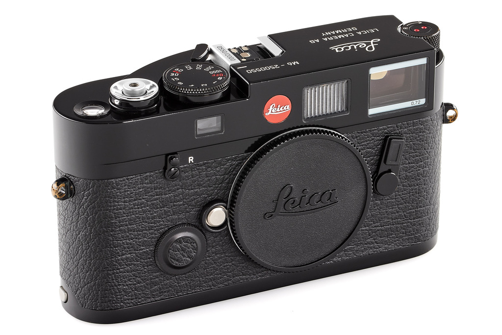Leica M6 TTL 0.72 black paint Millennium 10442