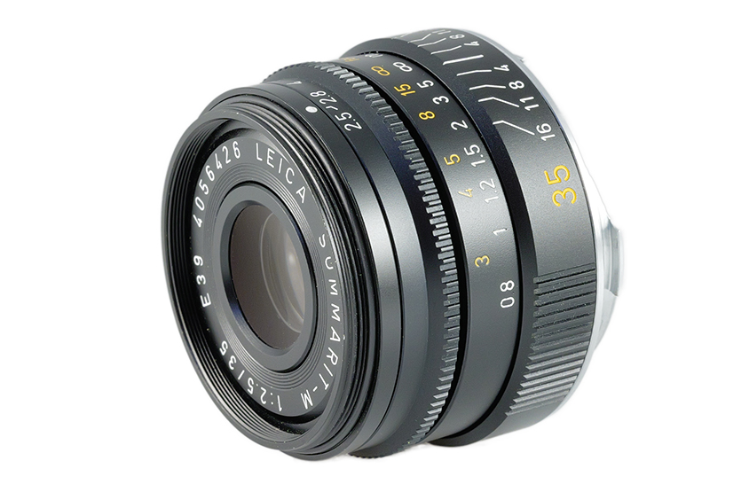 LEICA SUMMARIT-M 1:2.5/35, black anodized 11643