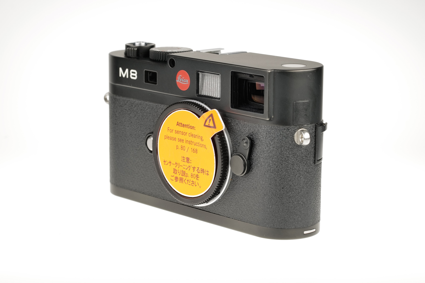 Leica M8, black chrome finish 10701