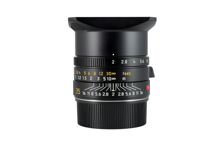 Leica Summicron-M 2/35mm ASPH., black anodised, 11673