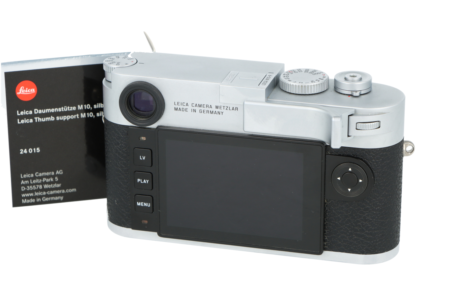 Kit Leica M10-R silver + Thumb support (20003)