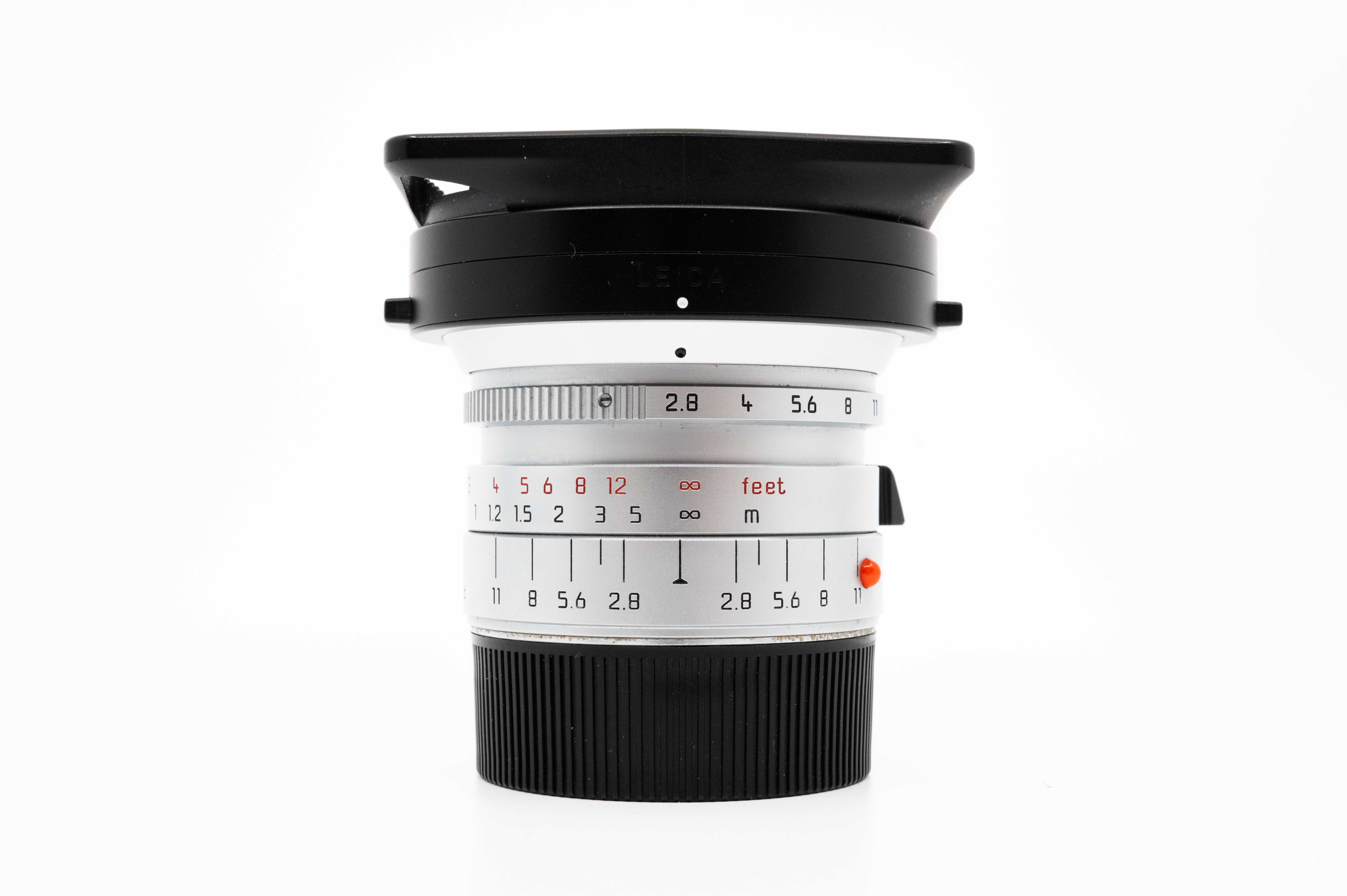 Leica Elmarit-M 2.8/21 ASPH silber (11897)