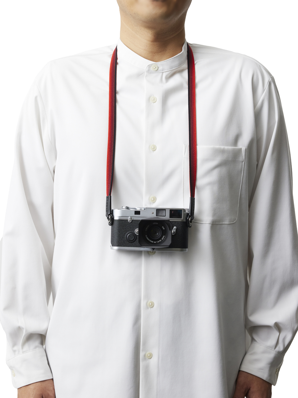 Artisan&Artist Ayatake Gradation Silk Cord Strap ACAM 312A BKRE  Black/Red Artisan&Artist Ayatake Gradation Silk Cord Strap ACAM 312A BKRE  Black/Red