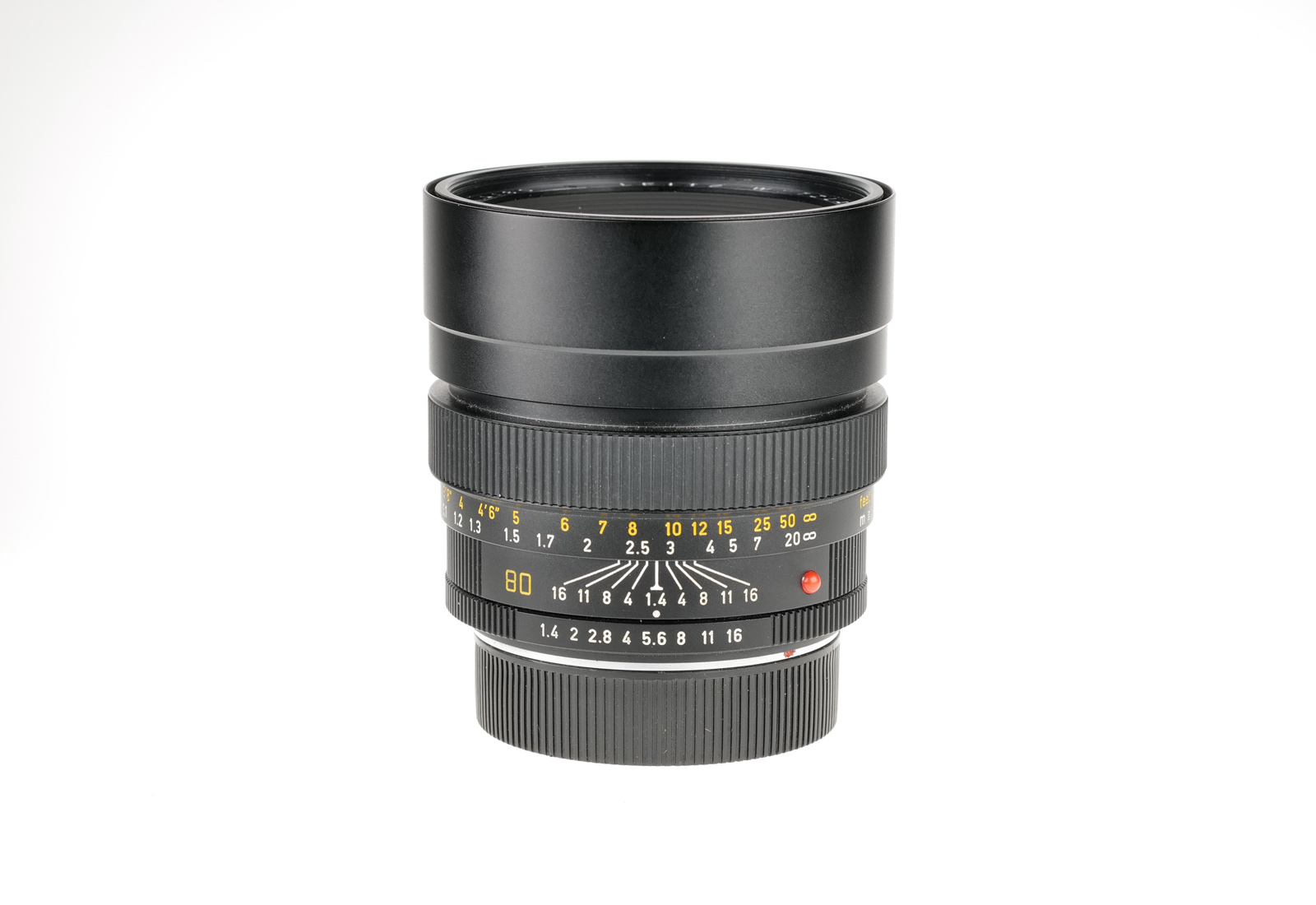 Leica Summilux-R 1:1,4/80mm, black 11880
