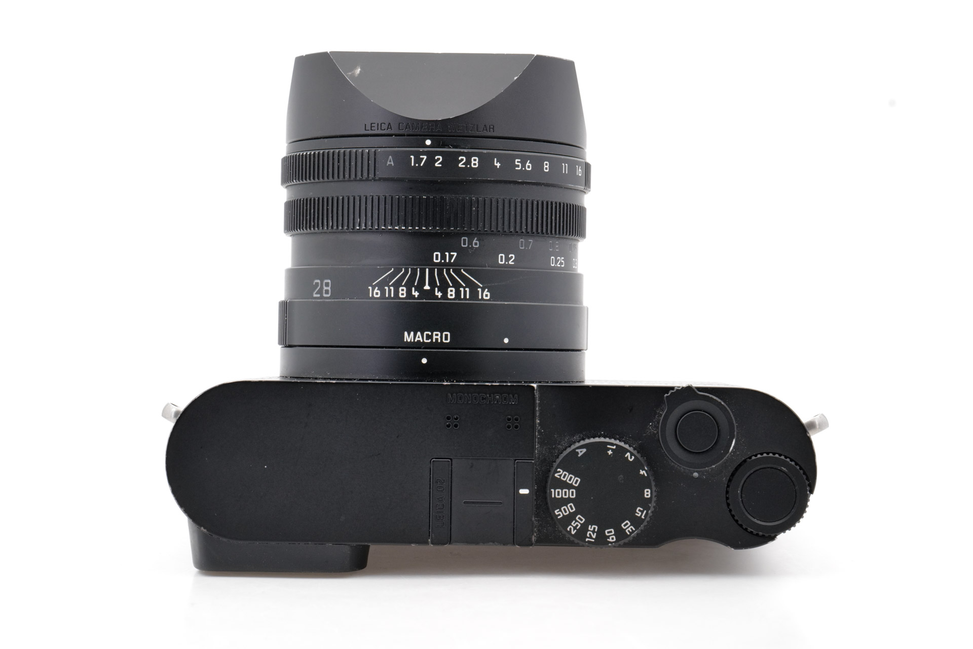 Leica Q2 Monochrom, black, EU/US/JP version
