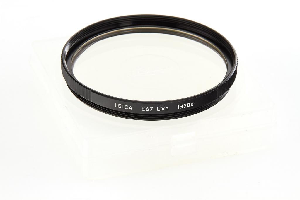 Leica E67 13386 UVa black