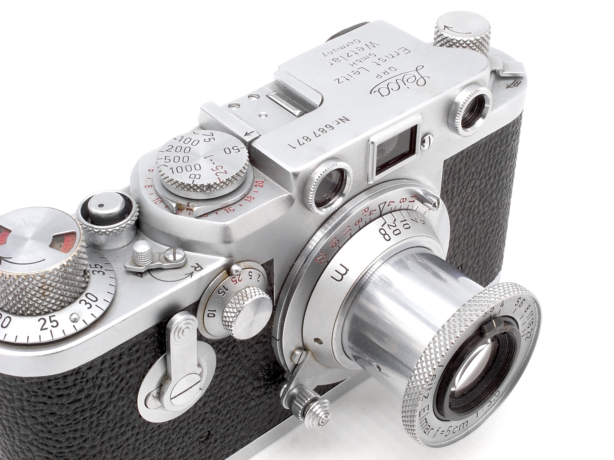 Leica IIIf chrome