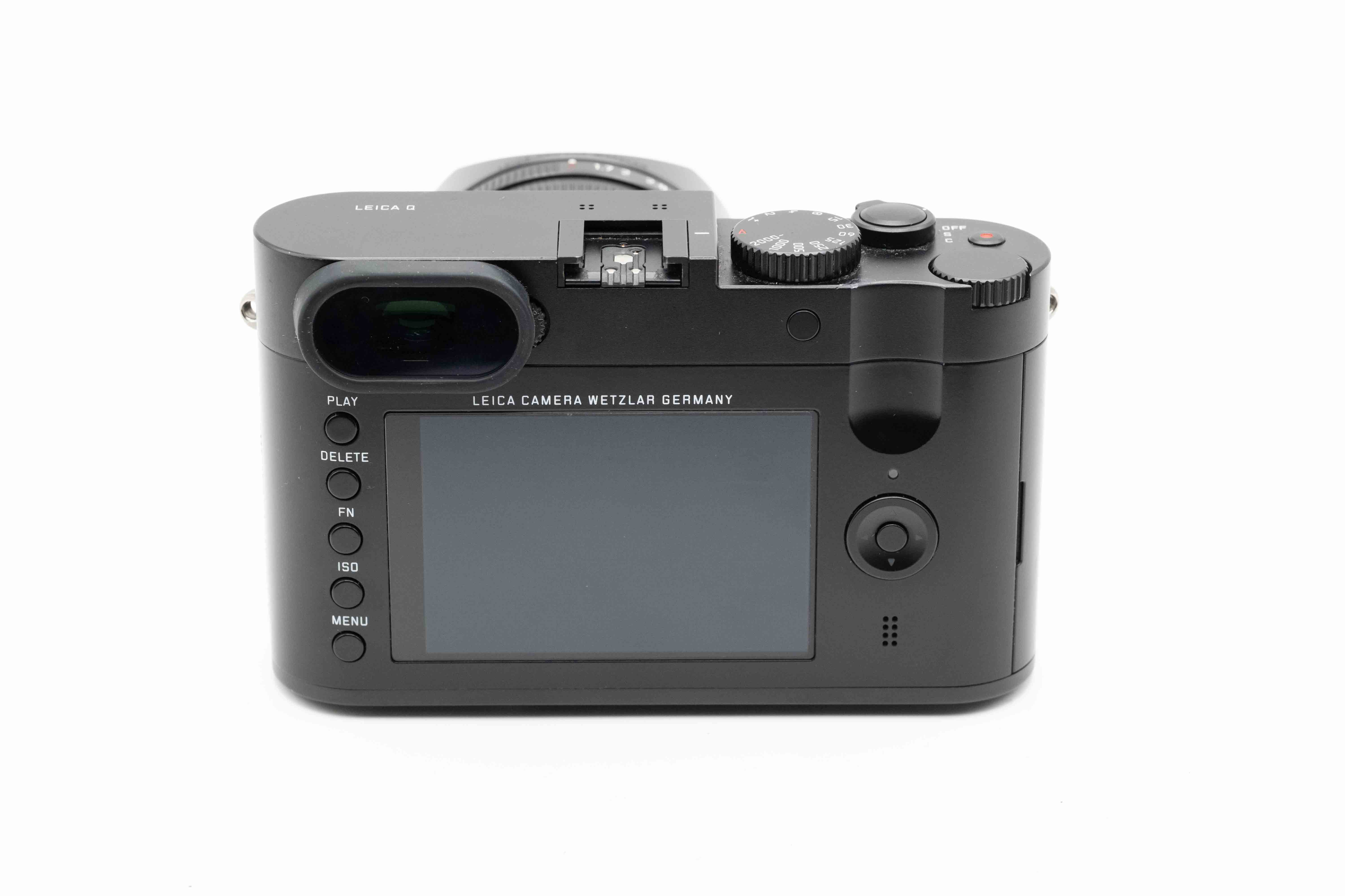 Q (Typ 116), black eloxiert