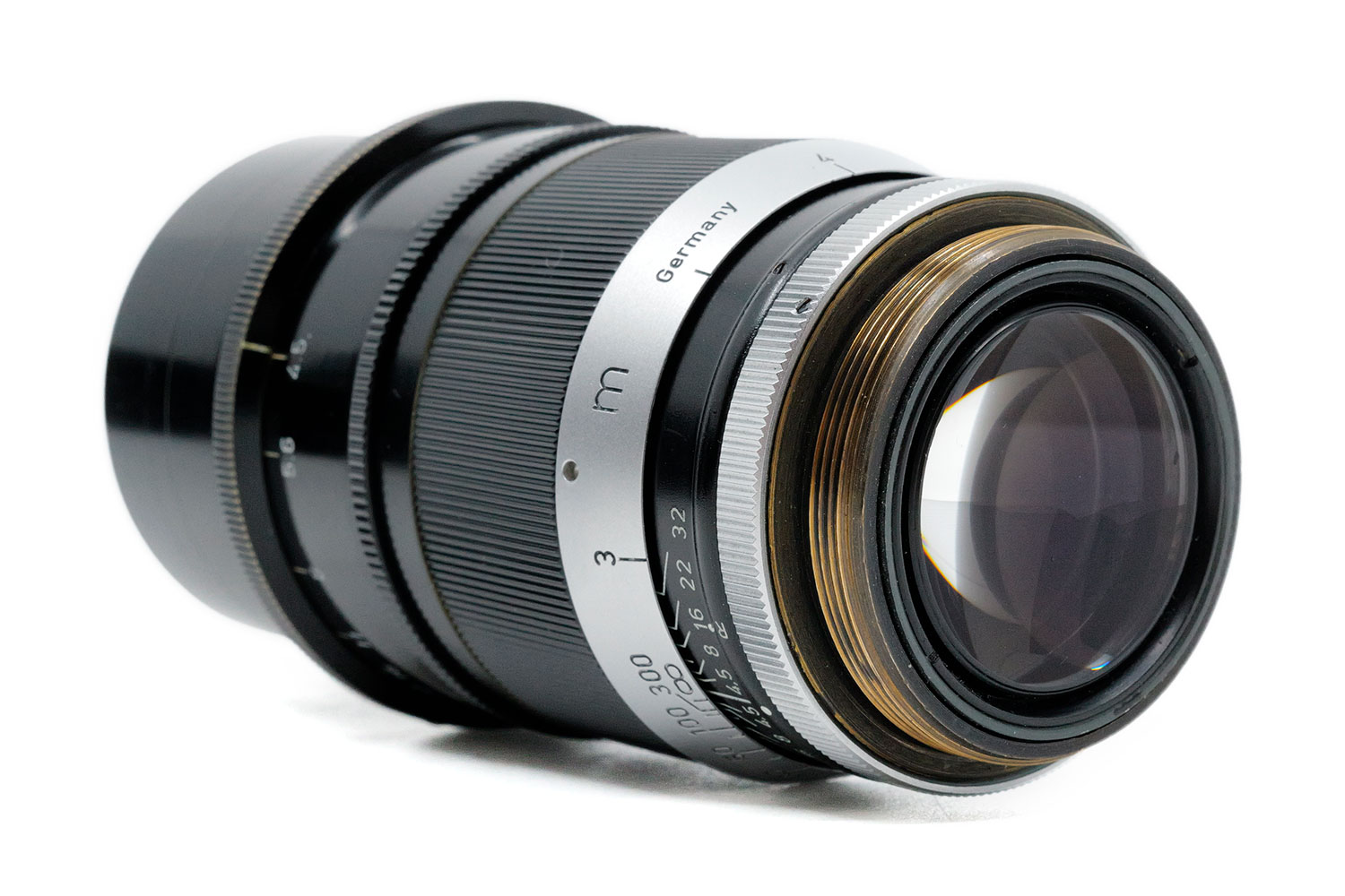 Leica TELYT-VISOFLEX 4.5/200mm black paint, screw-mount