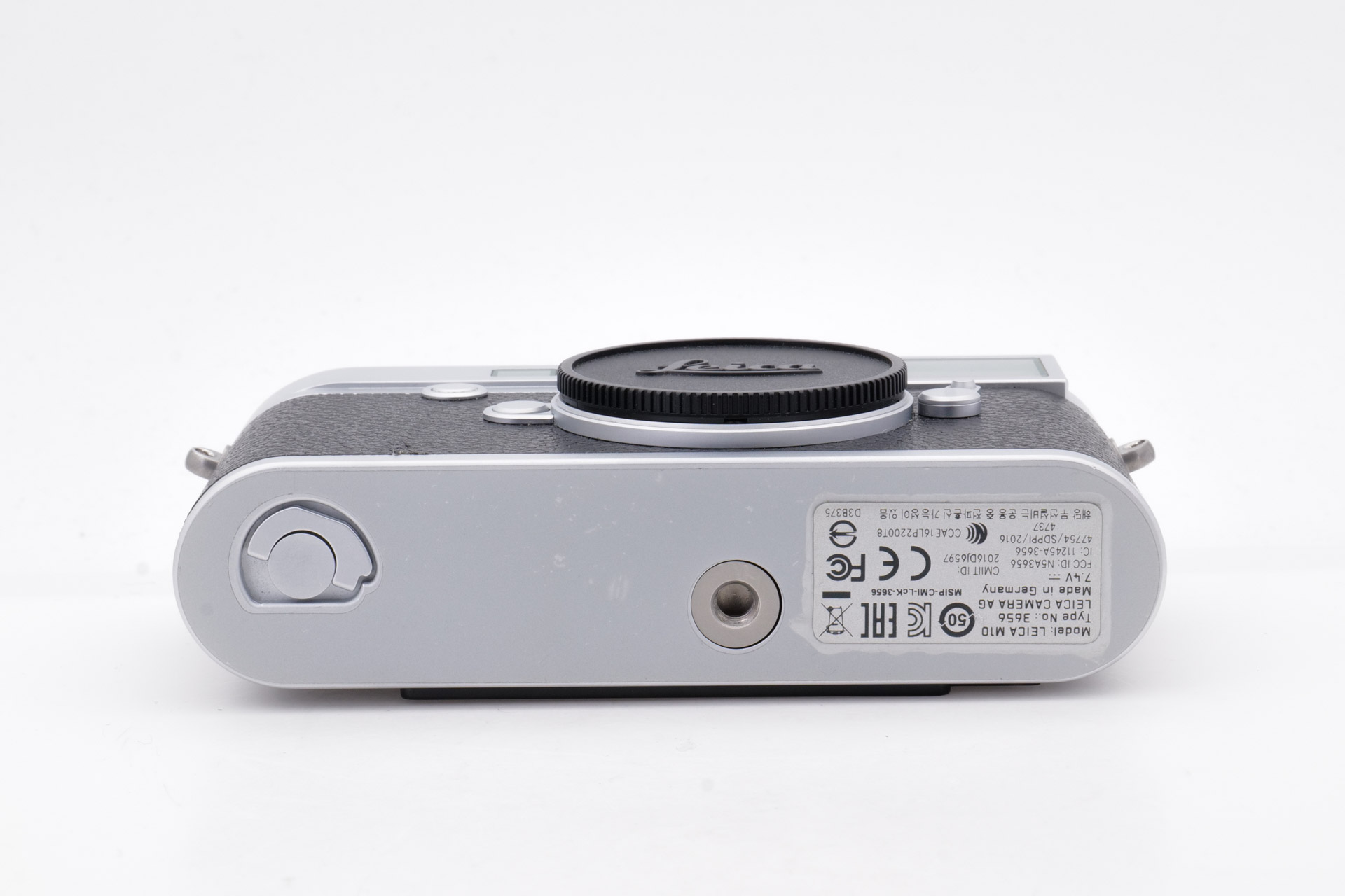 Leica M10, silver chrome-plated