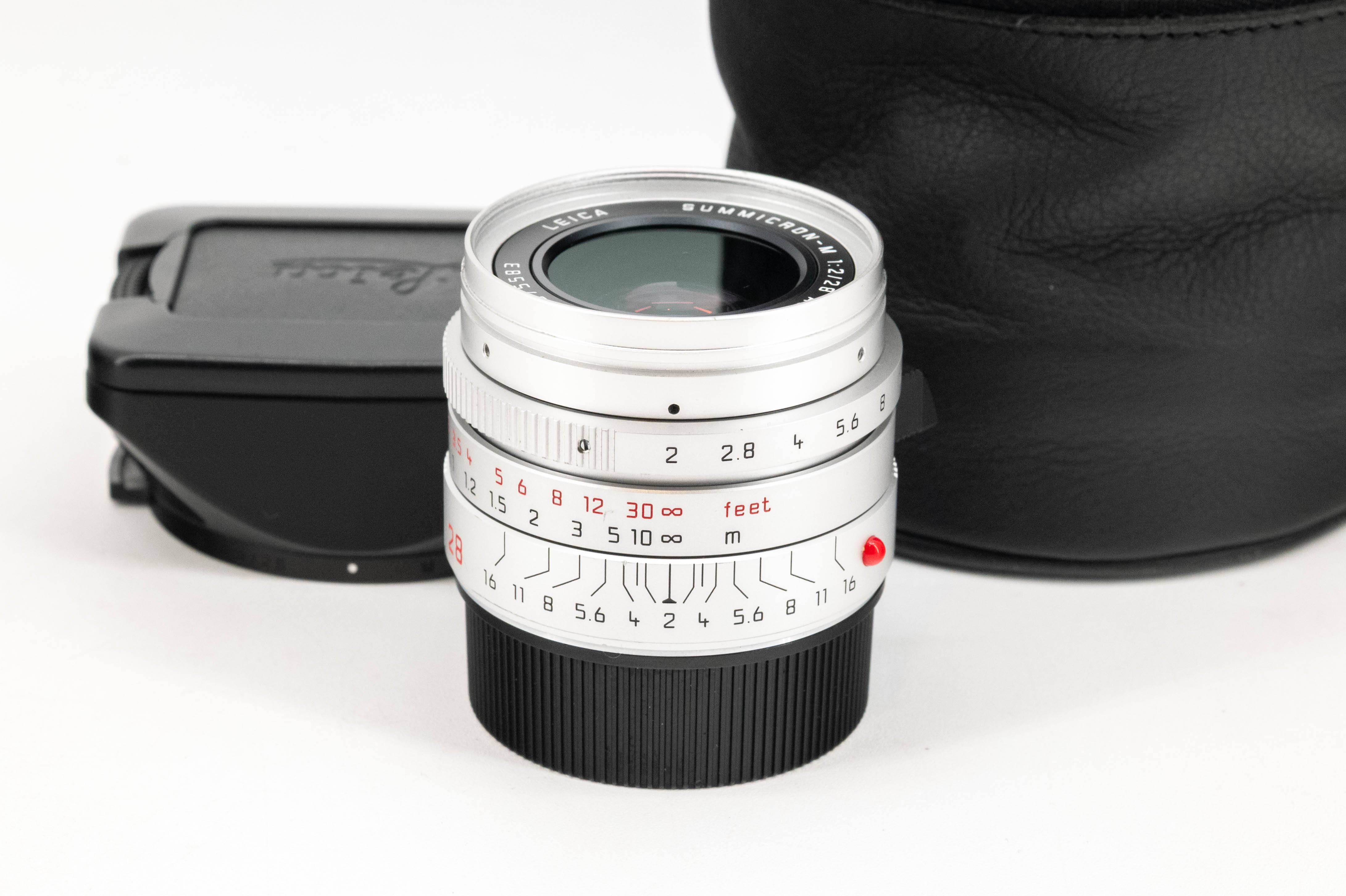 Leica Summicron-M 28mm f/2 ASPH V1 Silver 11661