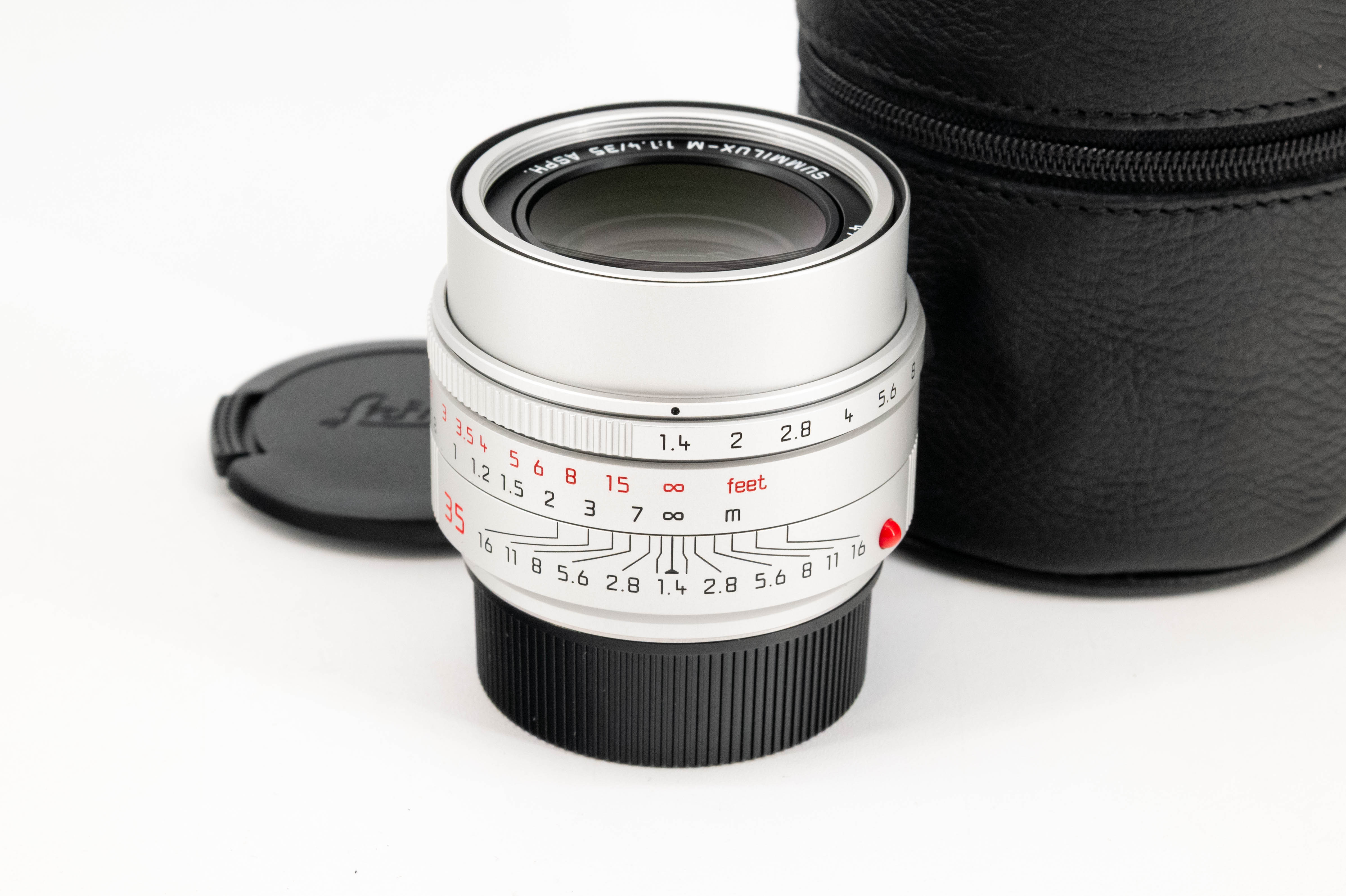 Leica Summilux 35mm f/1.4 ASPH FLE V2 Silver 11727