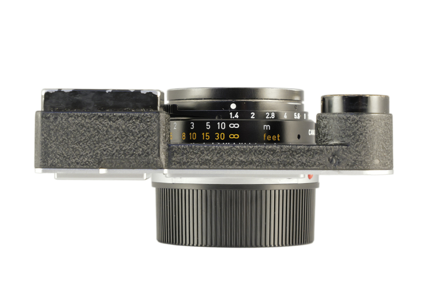 Leitz Canada Summilux 1:1.4/35 black anodized Dual Range with specs. 11871