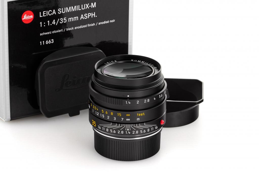 Leica Summilux-M 11663 1,4/35mm Asph. black II 6-bit