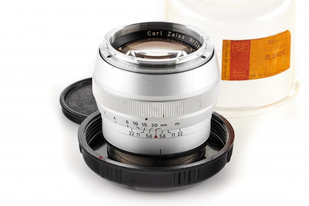 Carl Zeiss f. Contarex 85/2 Sonnar chrome