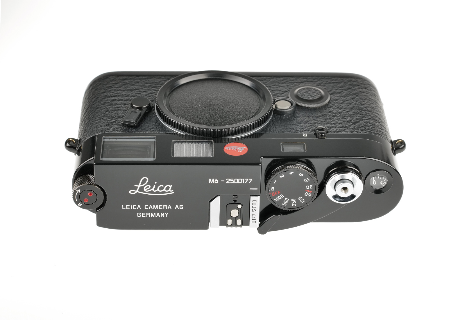 Leica M6 TTL (0.72), black paint finish Millennium, 10442
