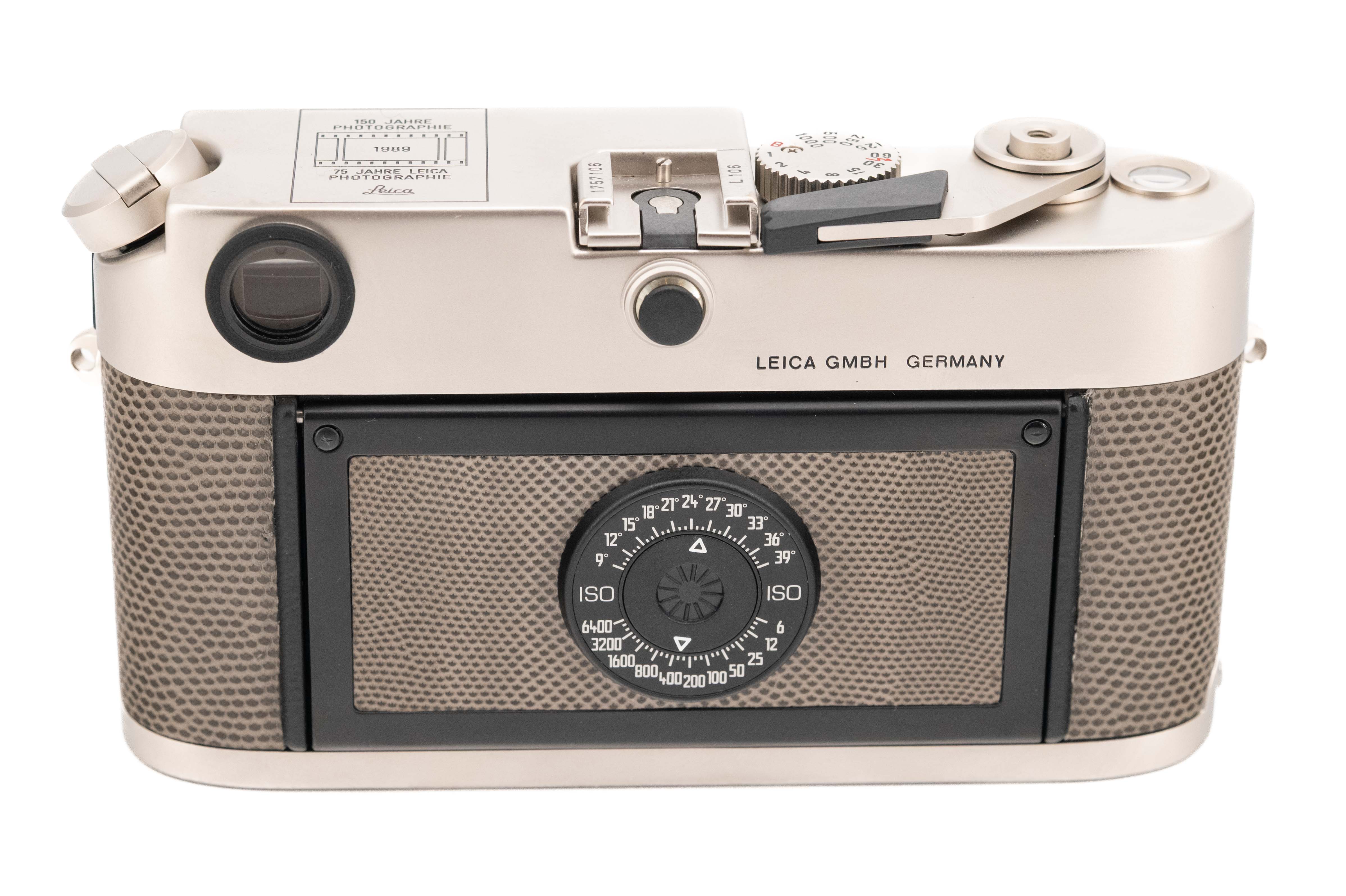 Leica M6 Platinum Set 150 Jahre Photography 10450