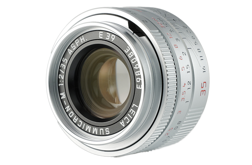 Leica Summicron-M 2/35 mm ASPH. silver chrome-plated 6Bit 11674