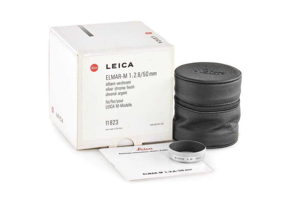 Leica Elmar-M 11823 2,8/50mm chrome