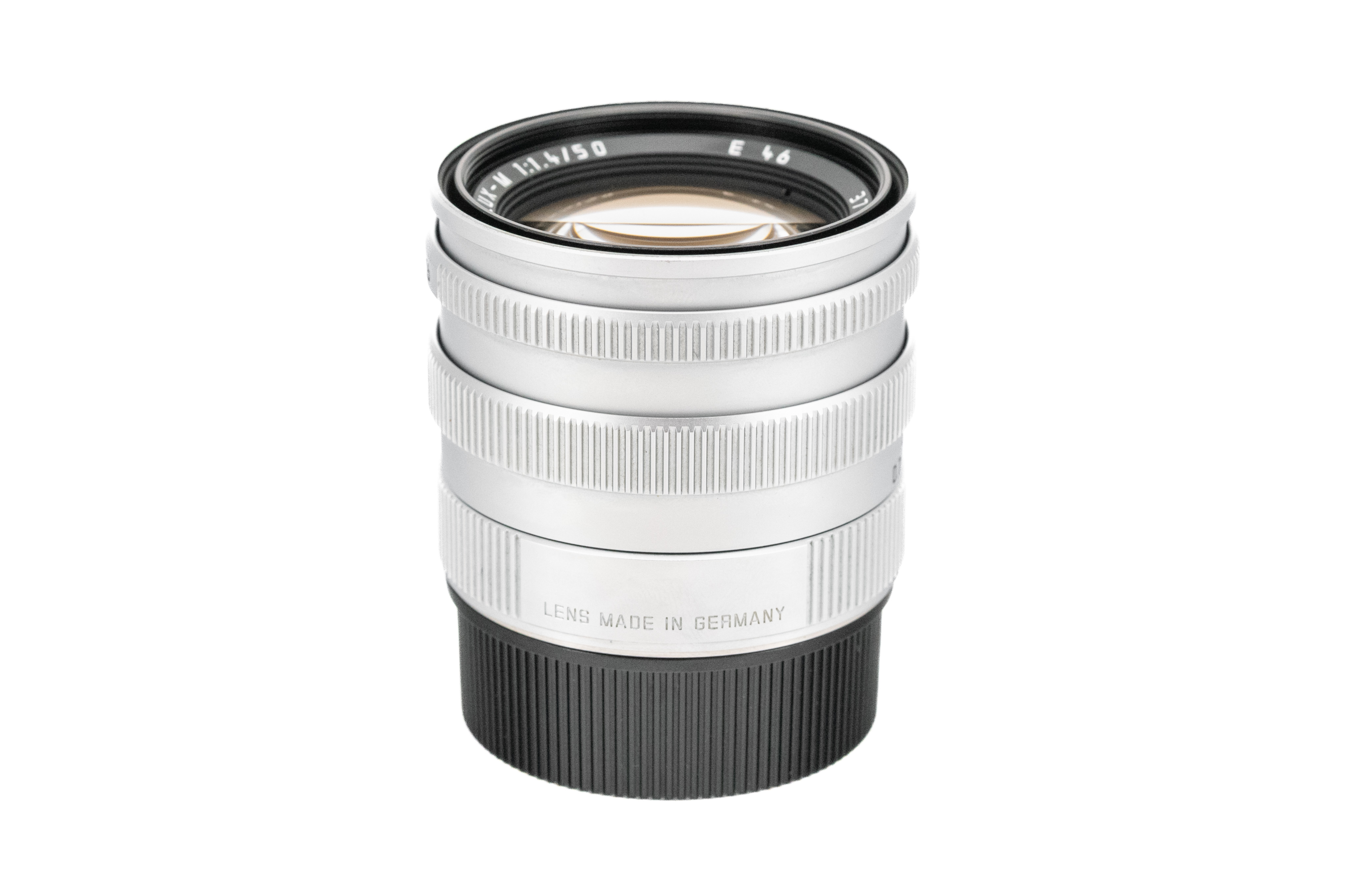 Leica Summilux-M 50mm f/1.4 Pre-ASPH Silver Chrome 11856