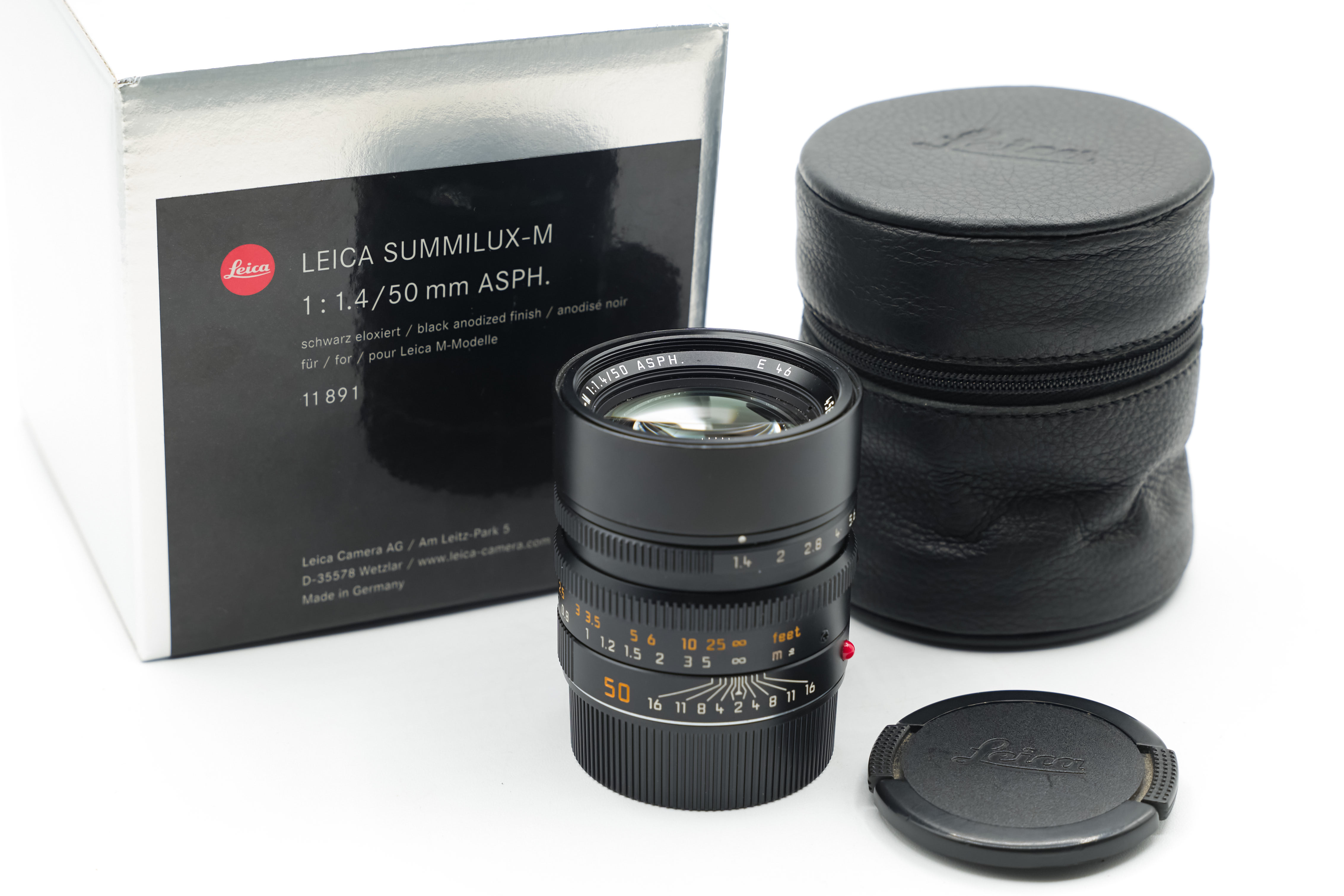 Summilux-M 1.4/50 mm ASPH., black - 11891