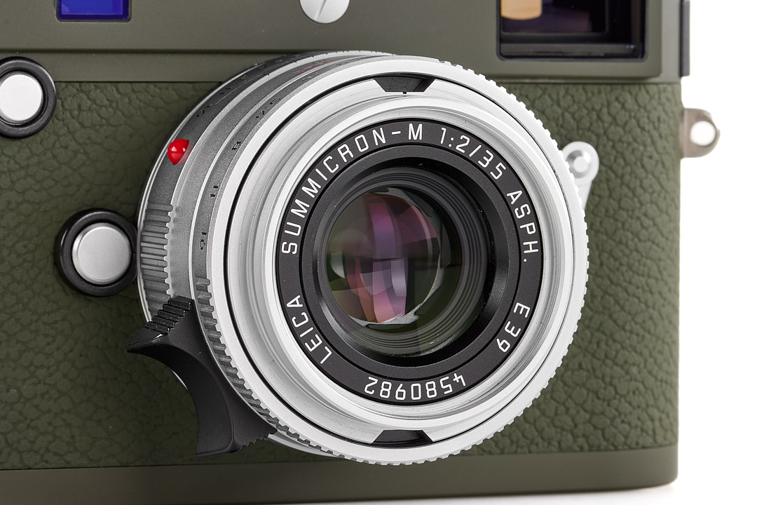 Leica M-P 240 Safari olive Set w. 2/35 silber (10933)