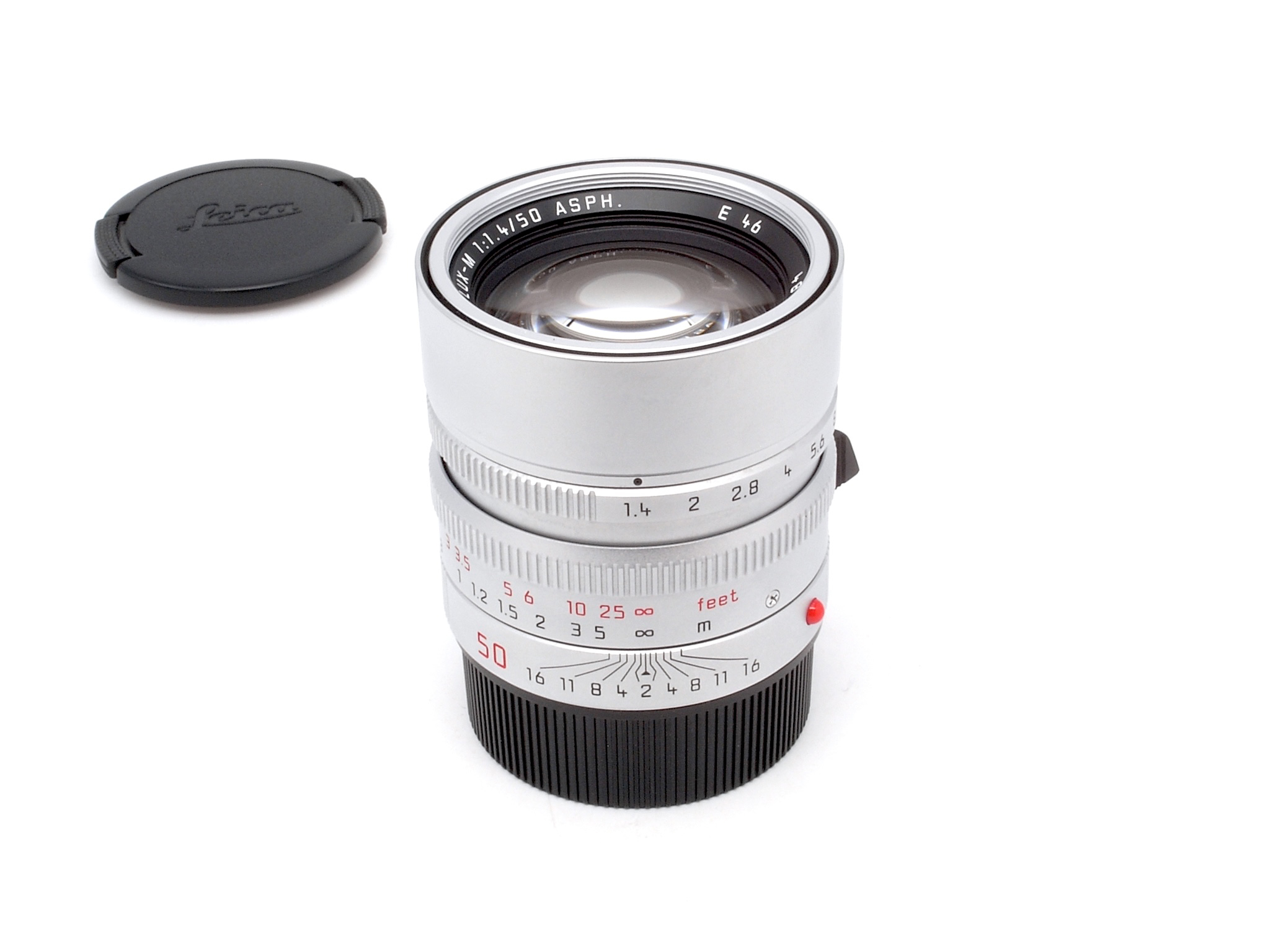 Leica Summilux-M 1.4/50mm ASPH. silbern 6Bit