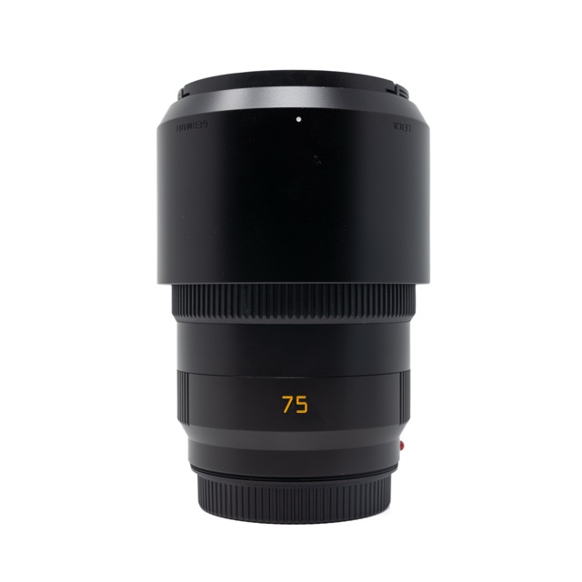 Pre owned Leica APO-SUMMICRON-SL 1:2/75 ASPH., sw elox.