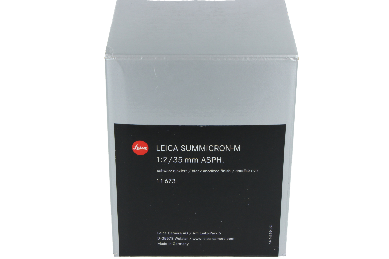 Summicron 35mm ASPH v1 + Sunshield Kit (11879)
