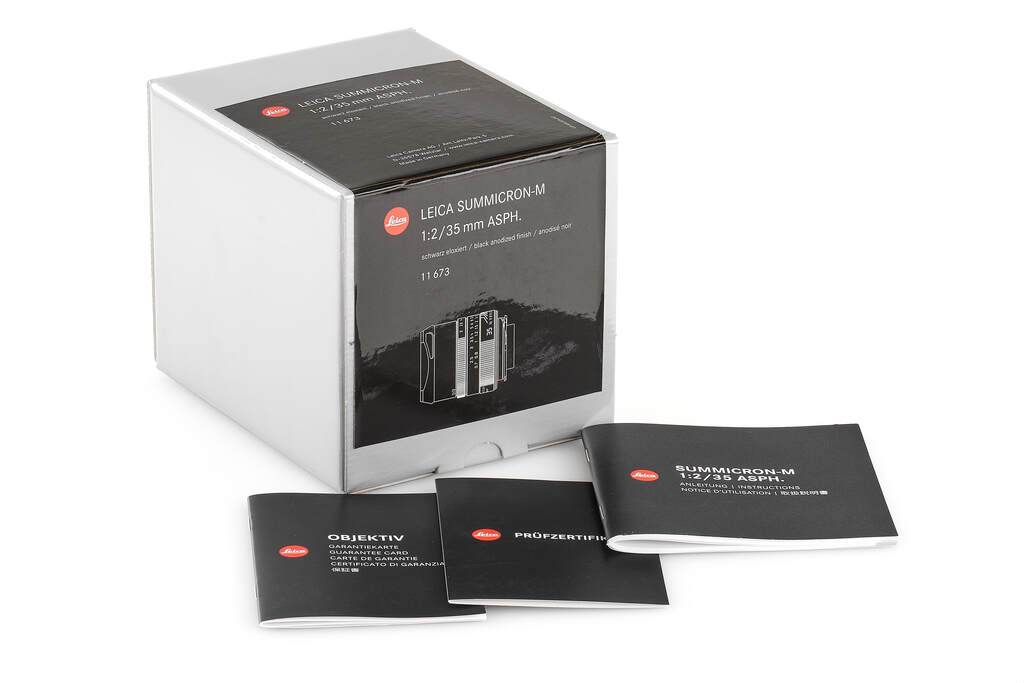 Leica Summicron-M 11673 2/35mm Asph. black 6-bit