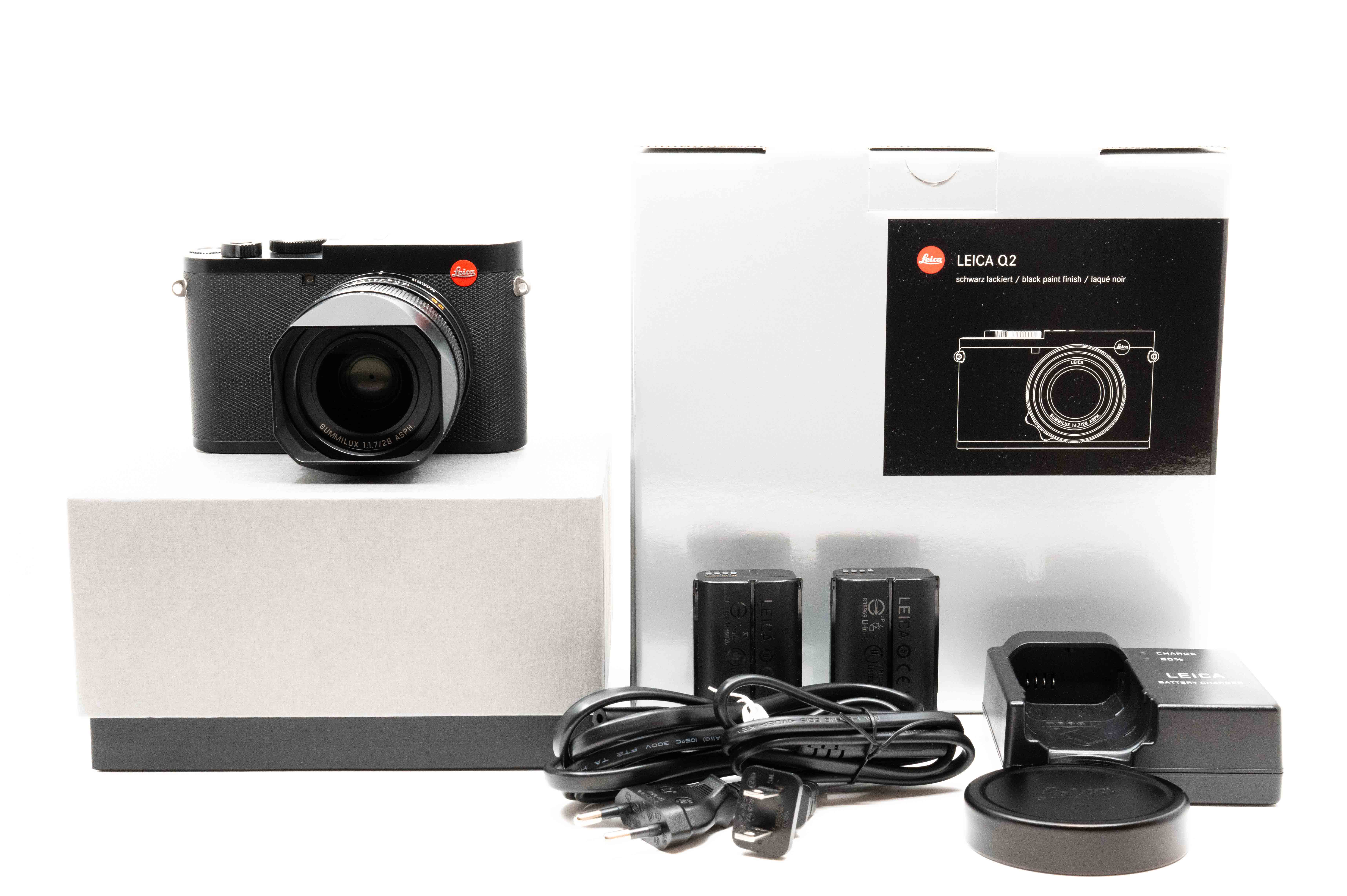 Leica Q2, nero, versione E,U,JP