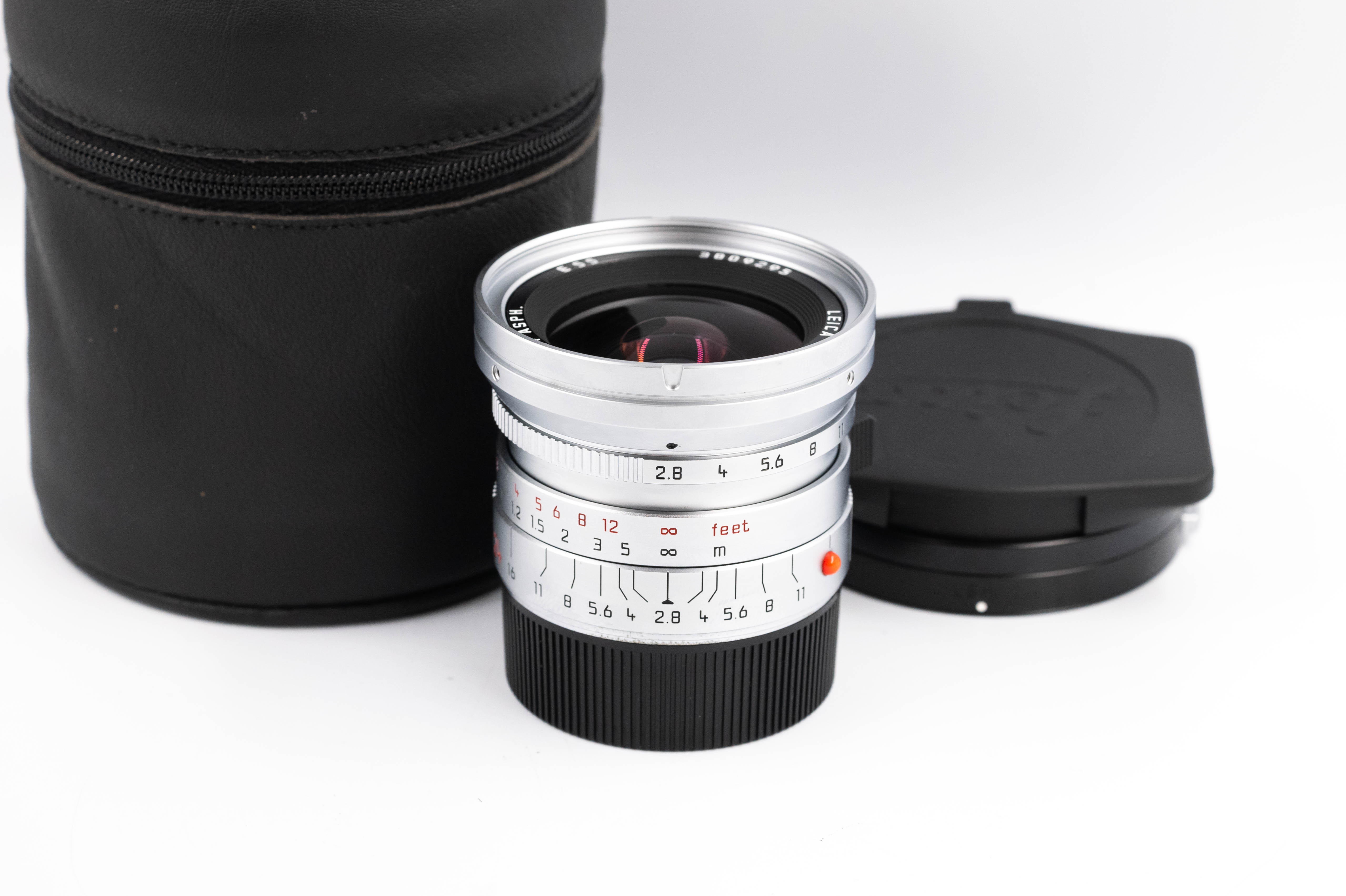 Leica Elmarit-M 24mm f/2.8 ASPH Chrome Silver 11898