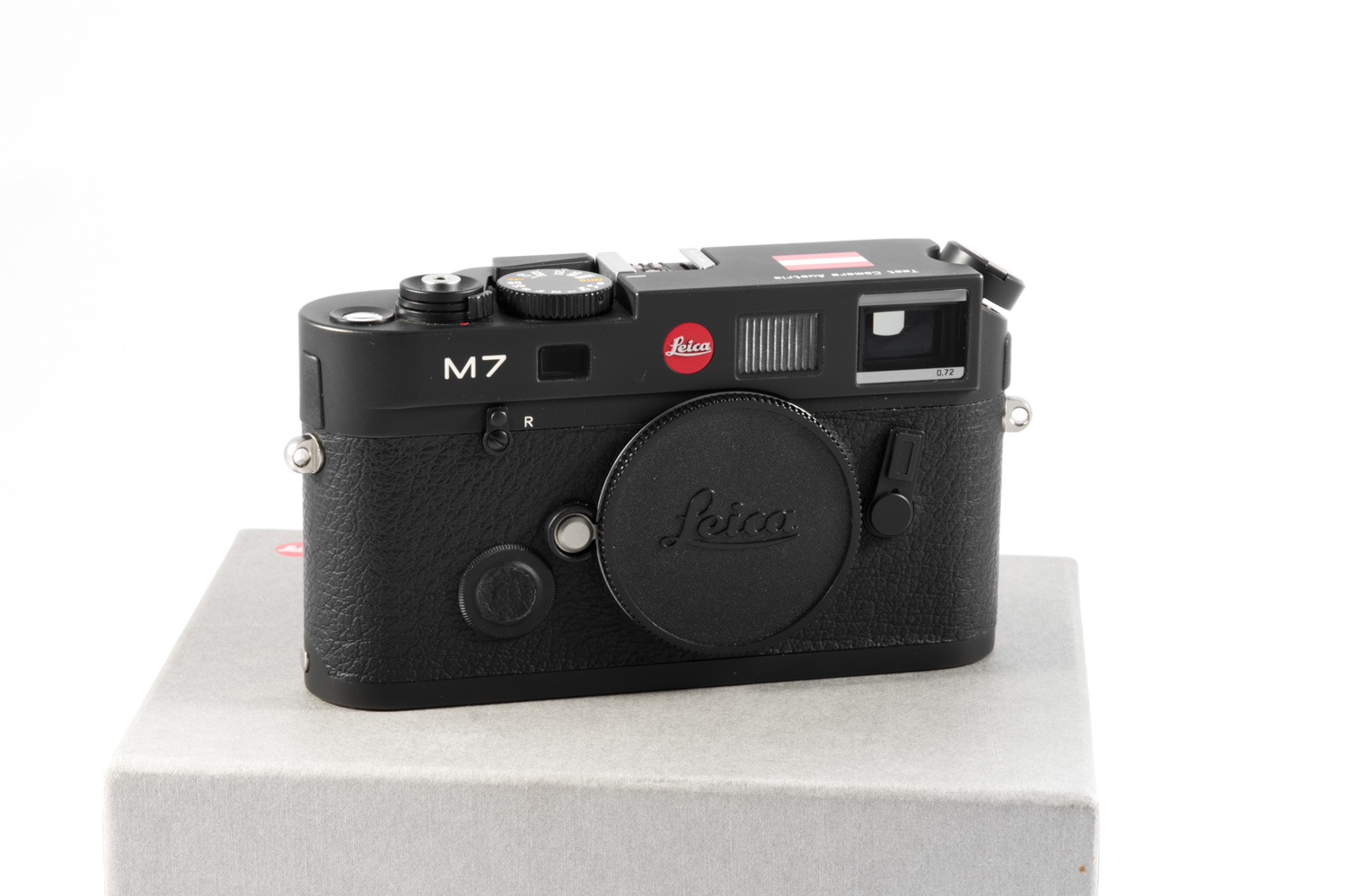 LEICA M7 0.72, à la carte schwarz verchromt