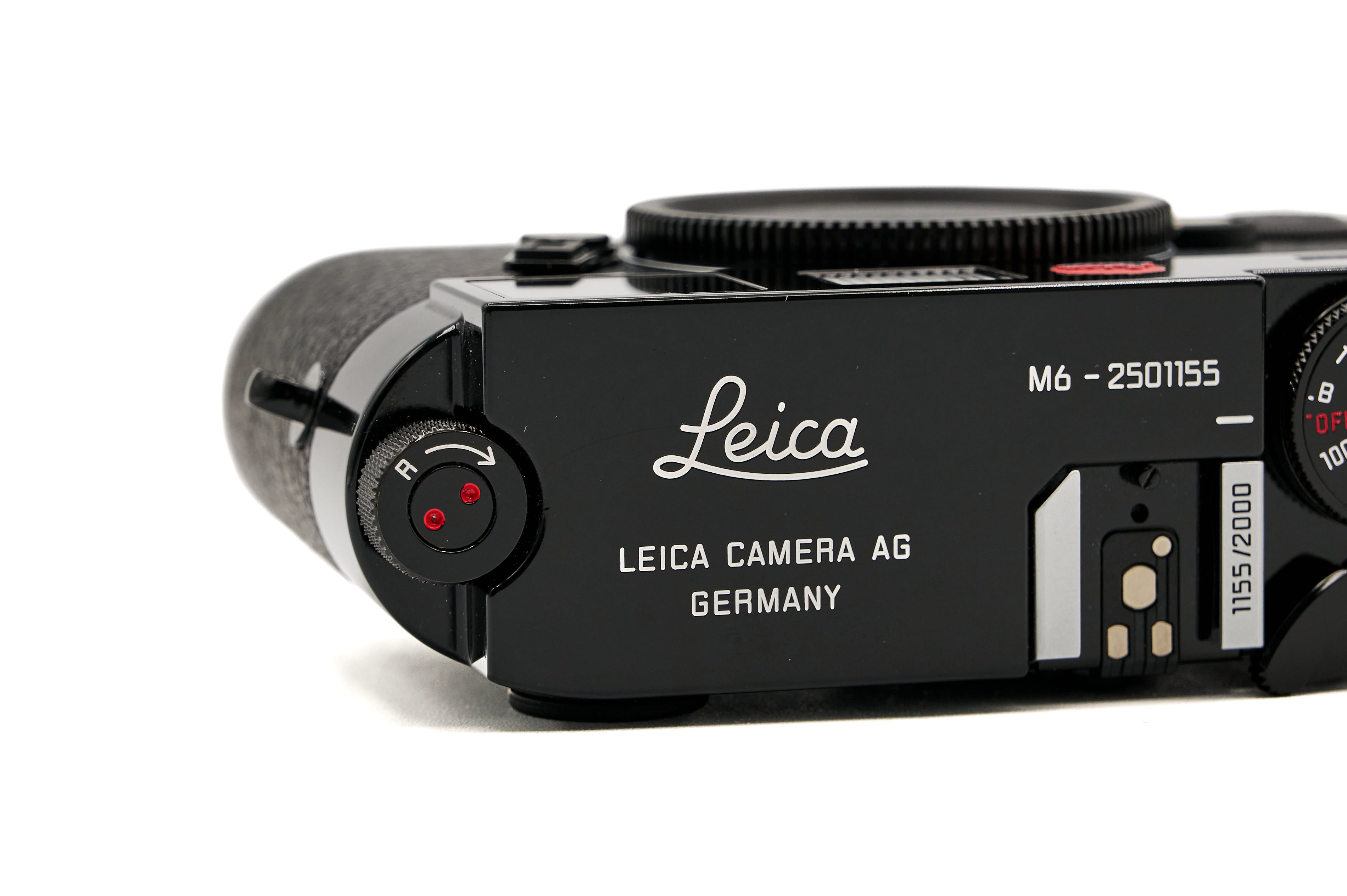 Leica M6 TTL 0.72 black paint Millennium 10442