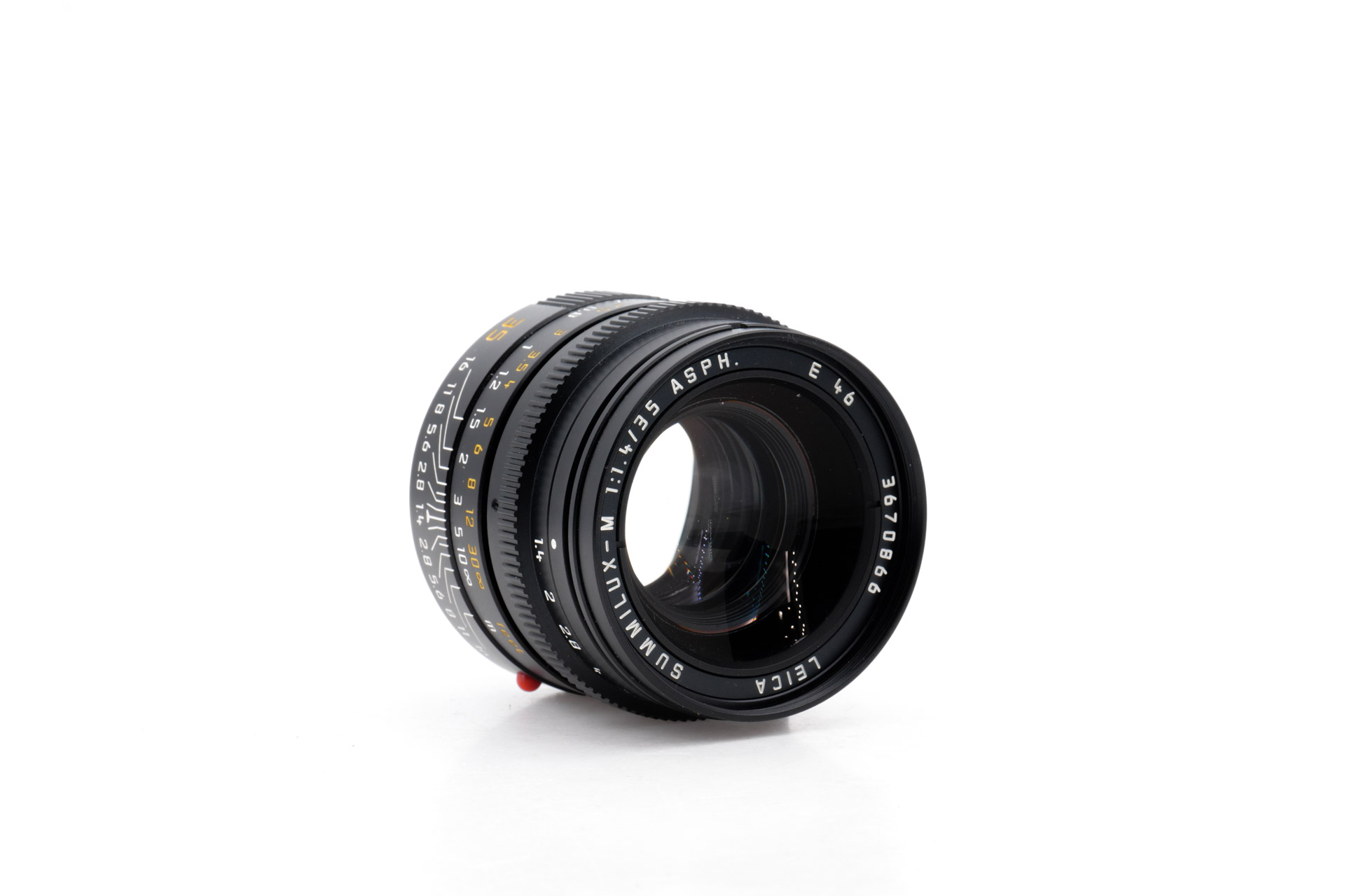 LEICA SUMMILUX-M 1.4/35mm ASPH., black anodised